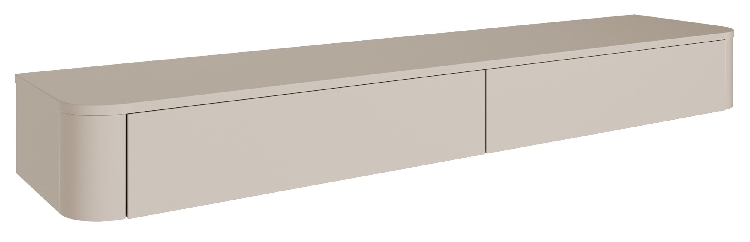 Hängender TV-Schrank Luvio Slim 175 cm Kaschmir