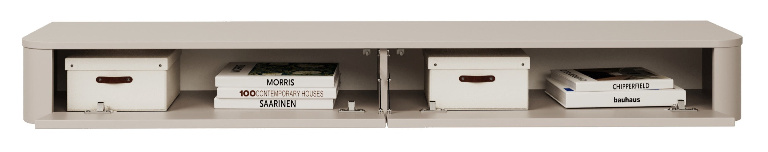 Hängender TV-Schrank Luvio Slim 175 cm Kaschmir