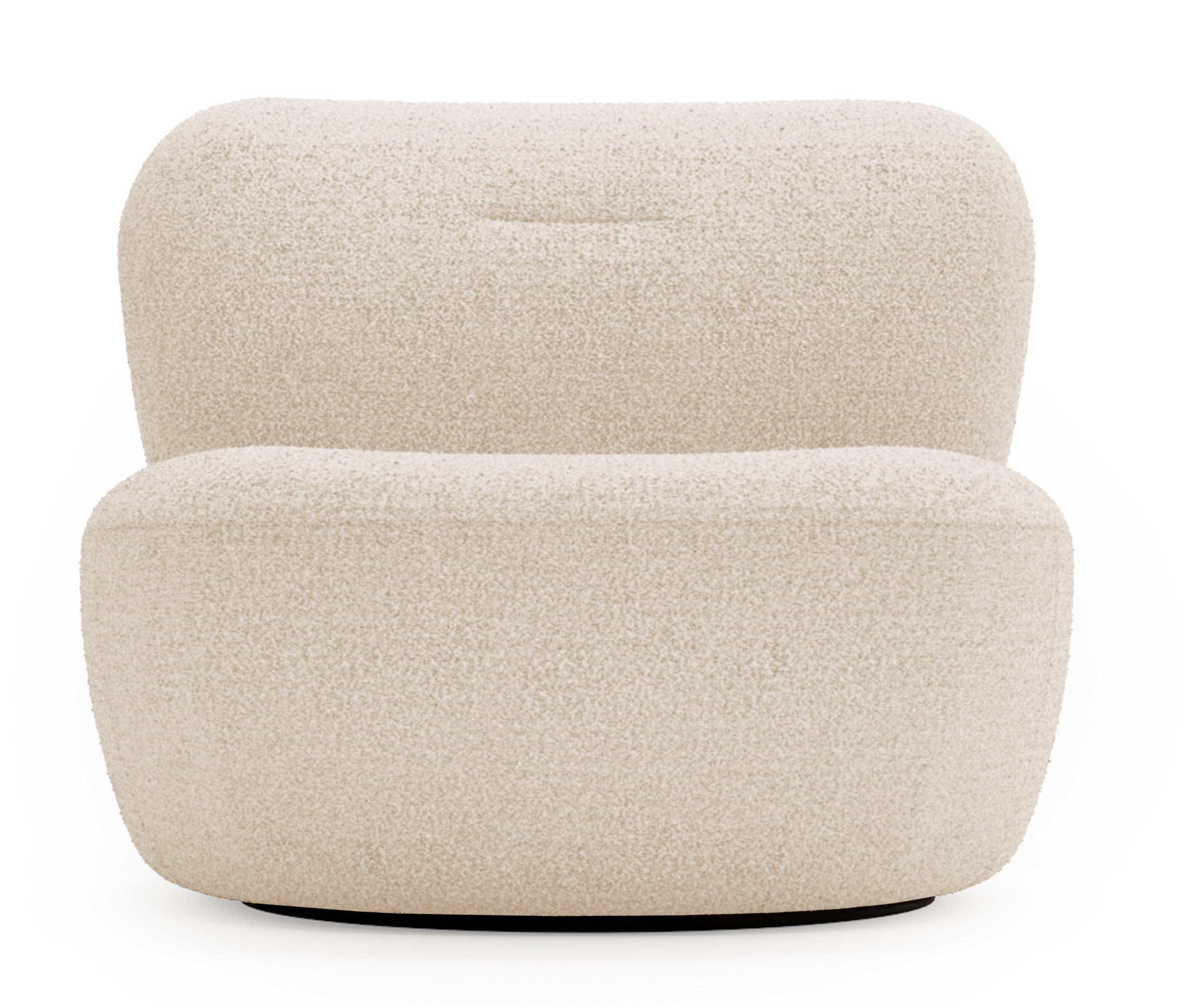Drehstuhl Nicolino beige Bouclé