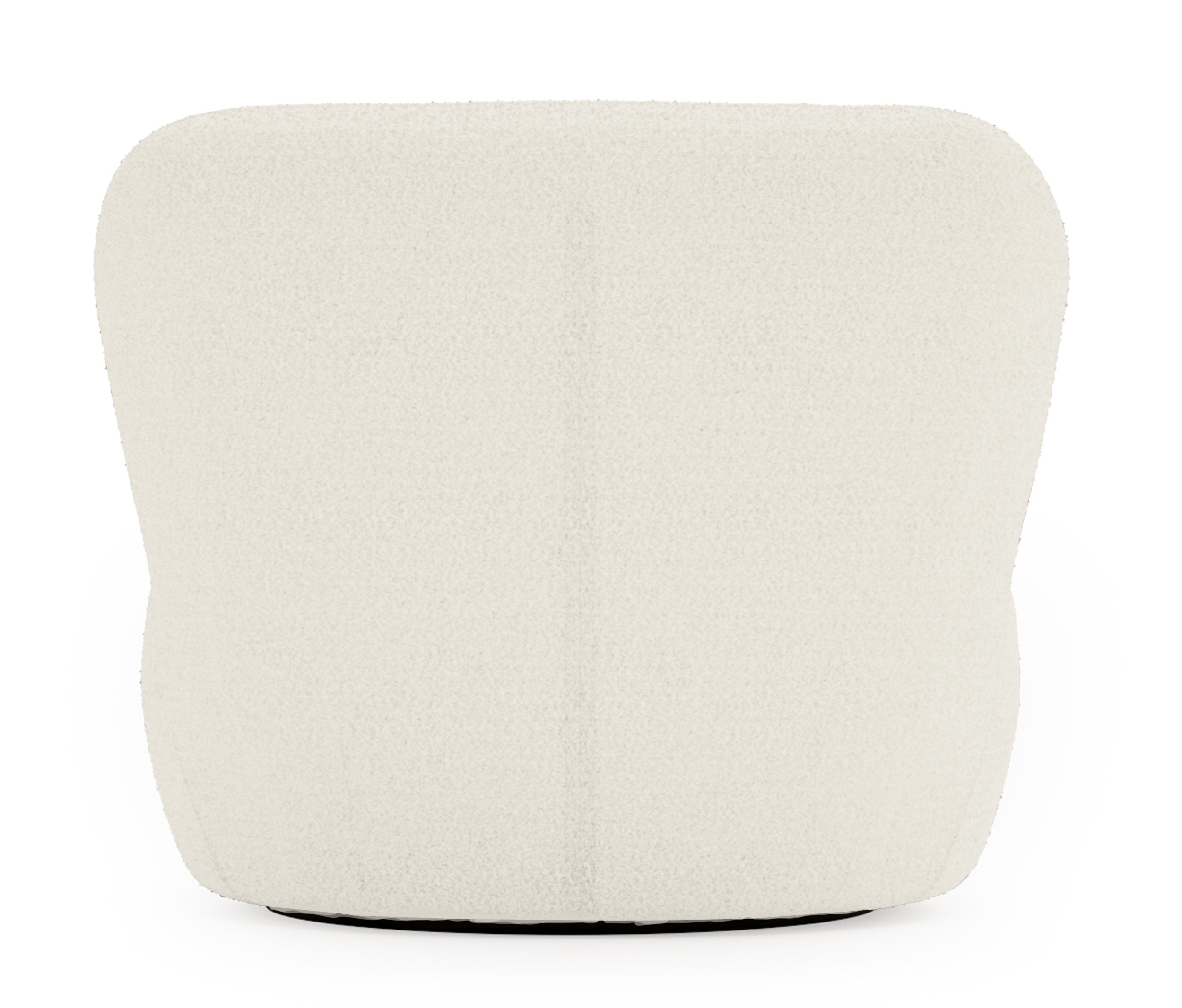Drehstuhl Nicolino in Creme Bouclé