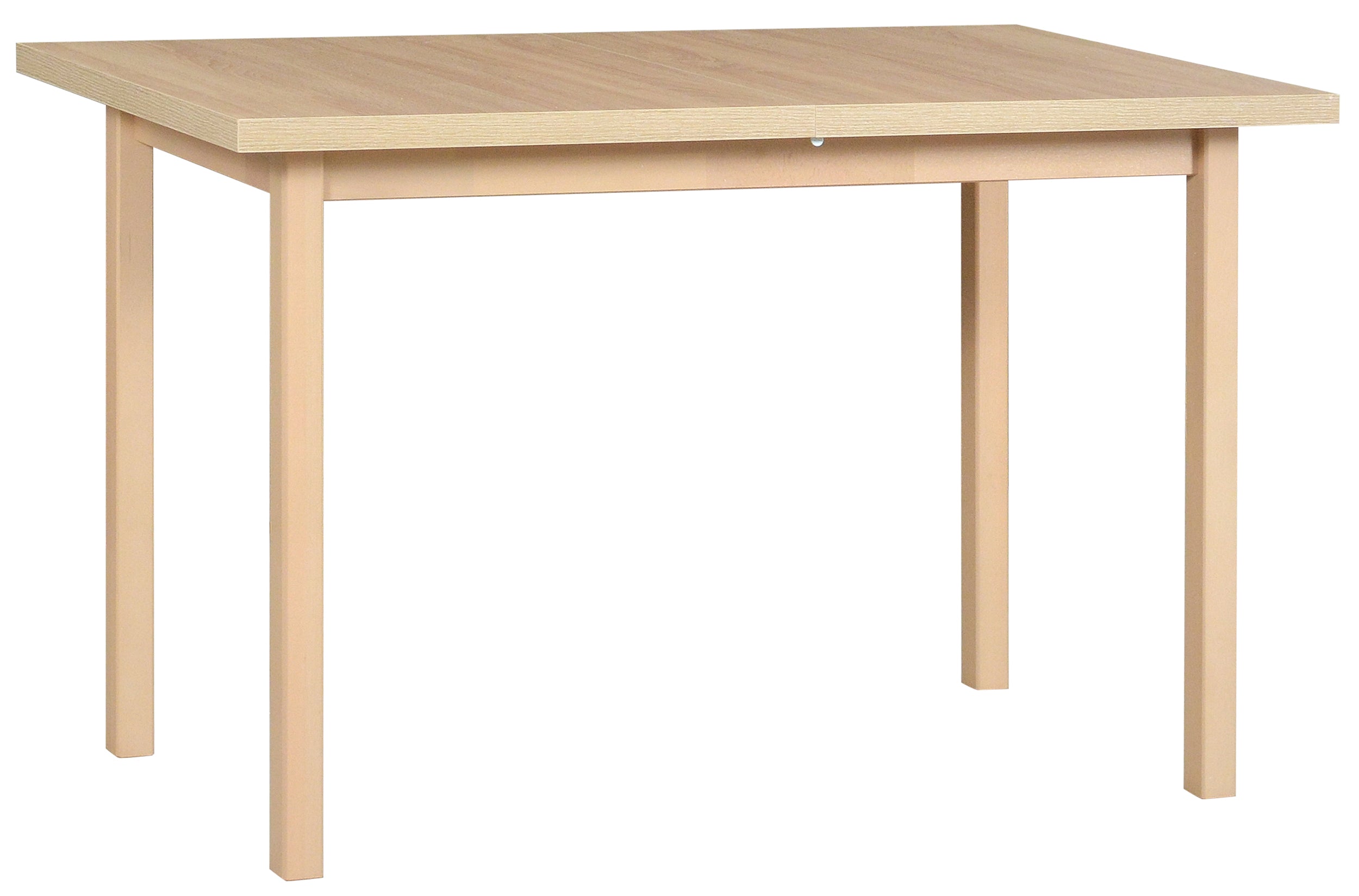 Ausziehbarer Esstisch aus Holz Vismito 120-160x70 cm Sonoma-Eiche