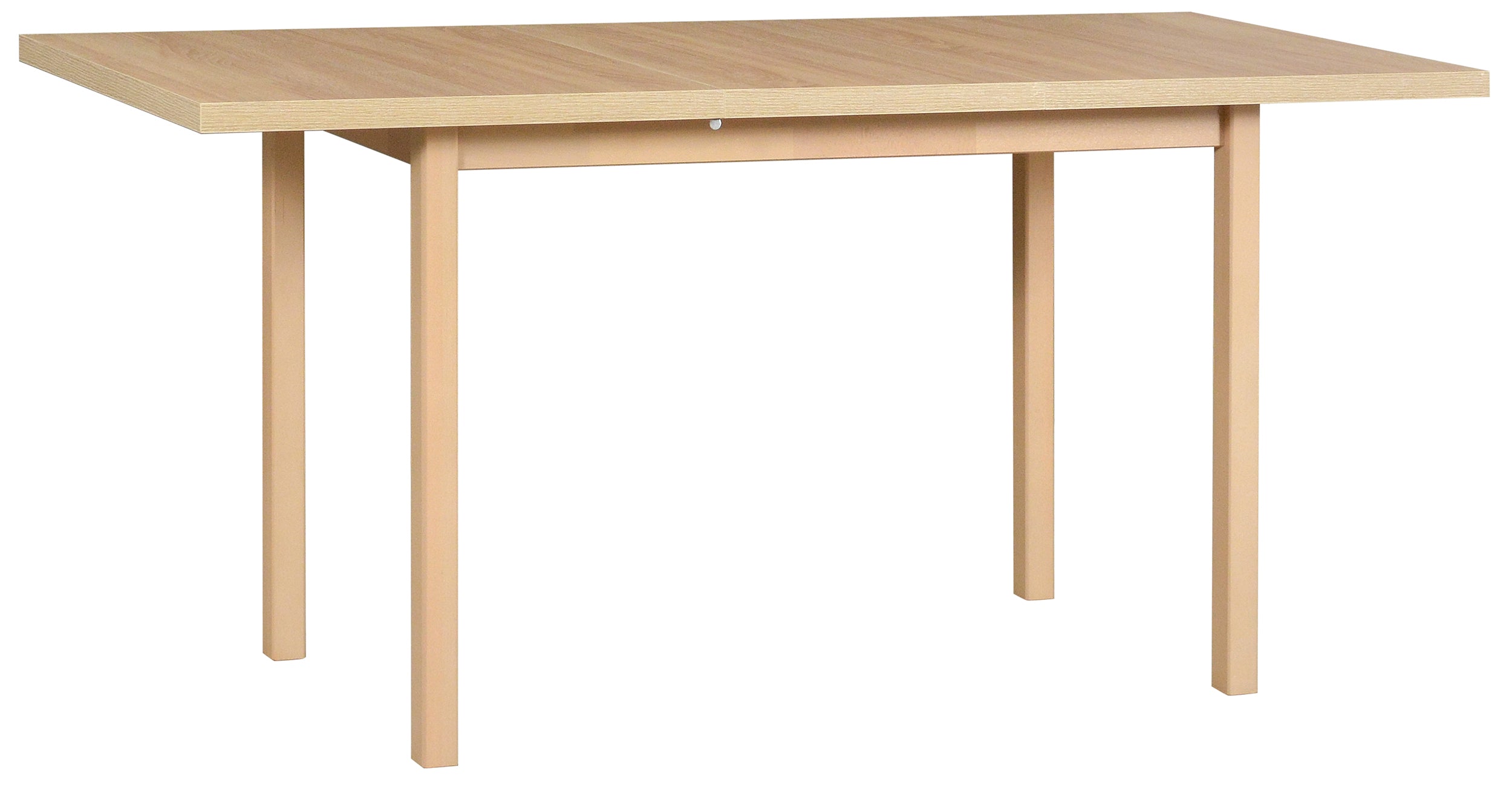 Ausziehbarer Esstisch aus Holz Vismito 120-160x70 cm Sonoma-Eiche