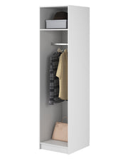 Kaspe Garderobe mit 50 cm Stange Weiß