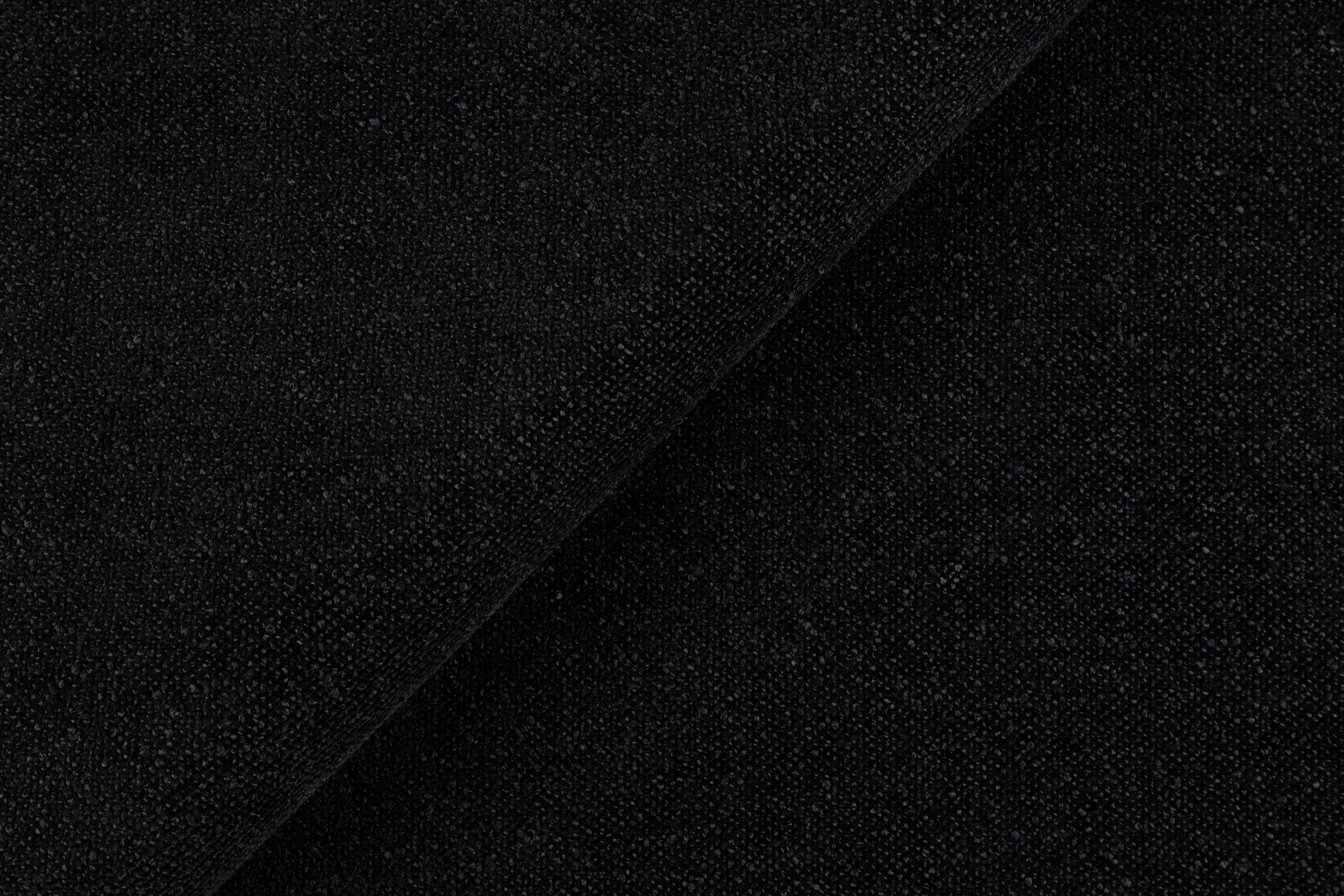 Gepolstertes Bett Puffly 140x200 cm mit Stauraum, Metallrahmen schwarz, Chenille
