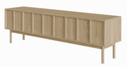 TV-Schrank Neksto mit drei Schubladen, 170 cm, geölte Eiche
