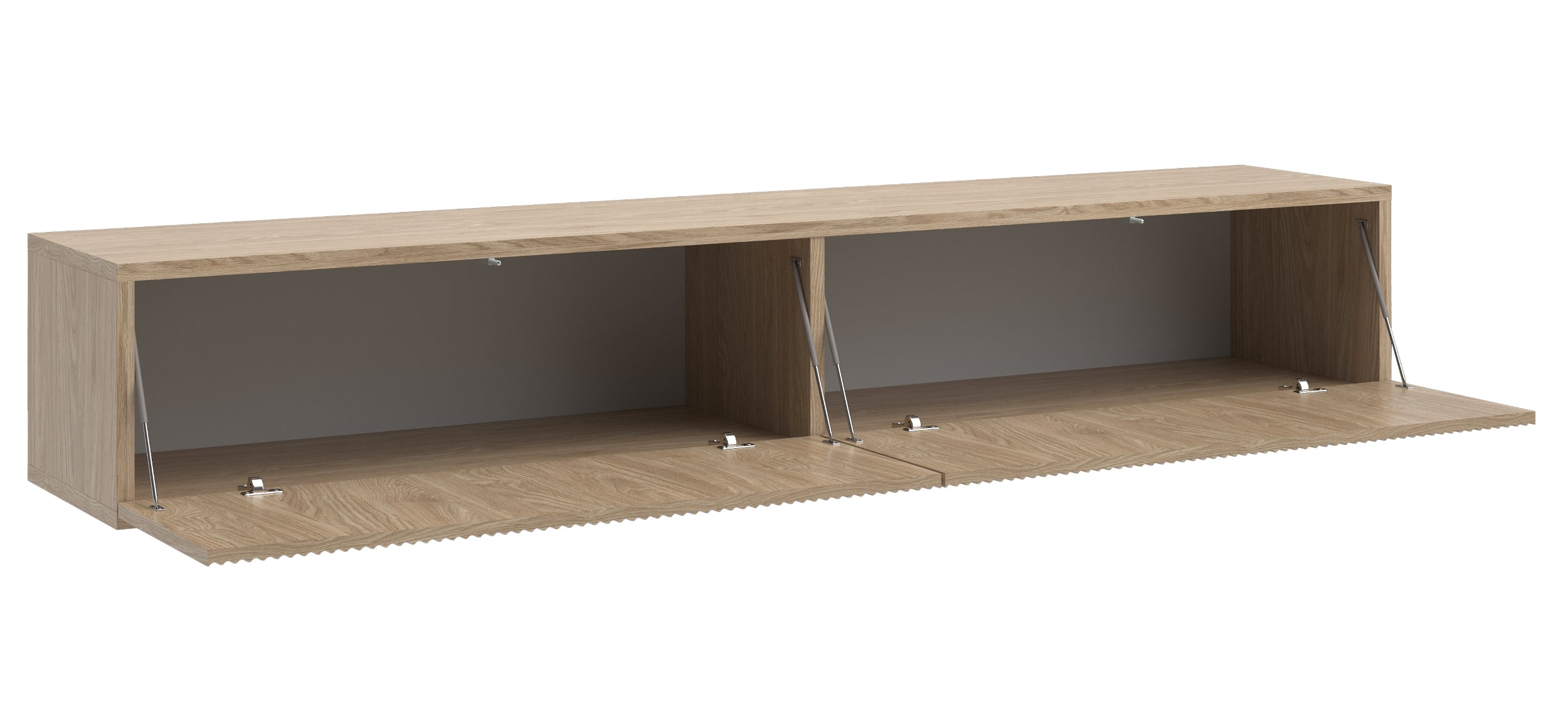 Hängender TV-Schrank Nolie 175 cm geölte Eiche
