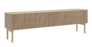 Stehender TV-Schrank Nolie 175 cm geölte Eiche
