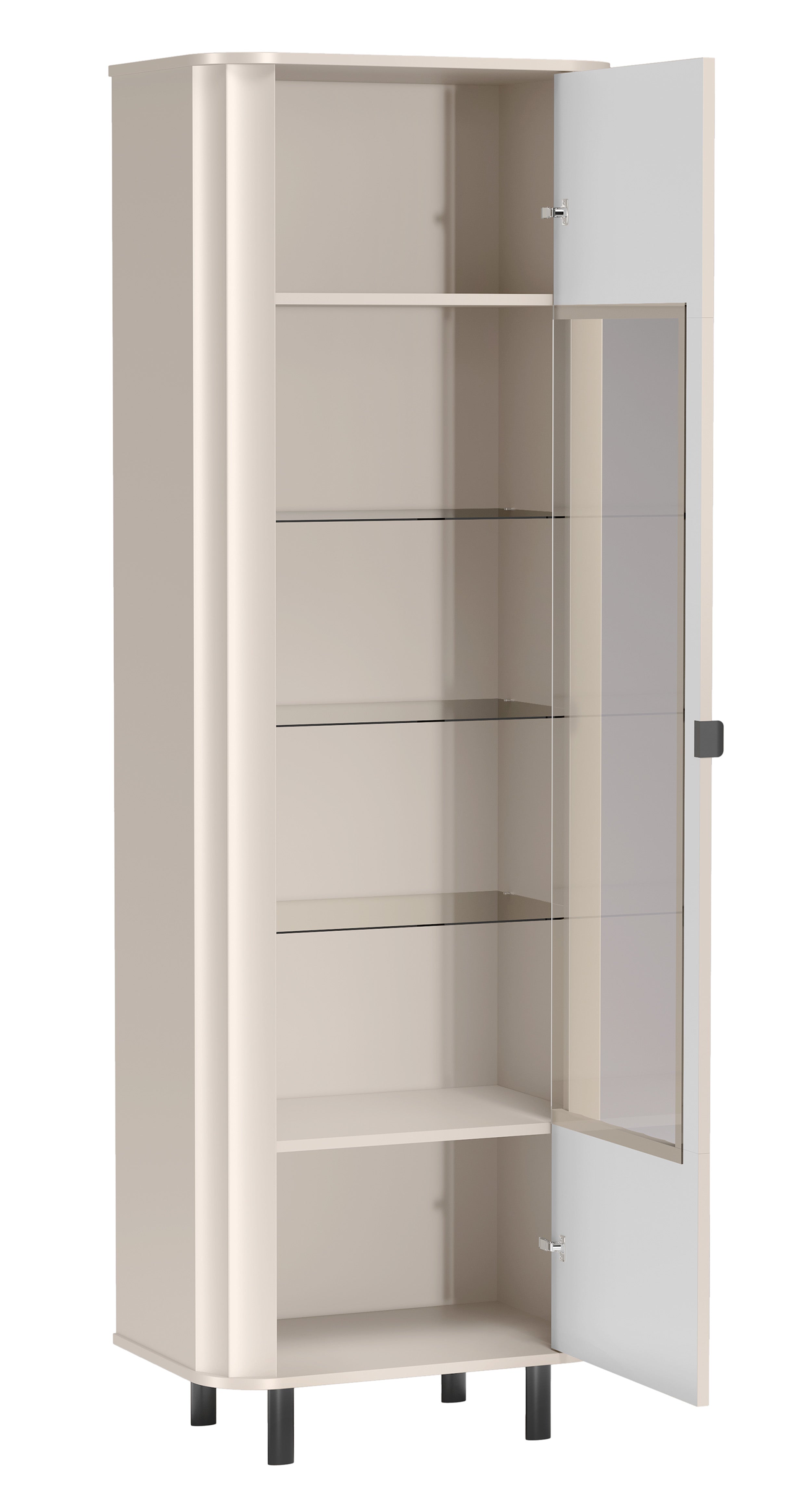 Novado hoher einflügeliger Schrank 65 cm Kaschmir