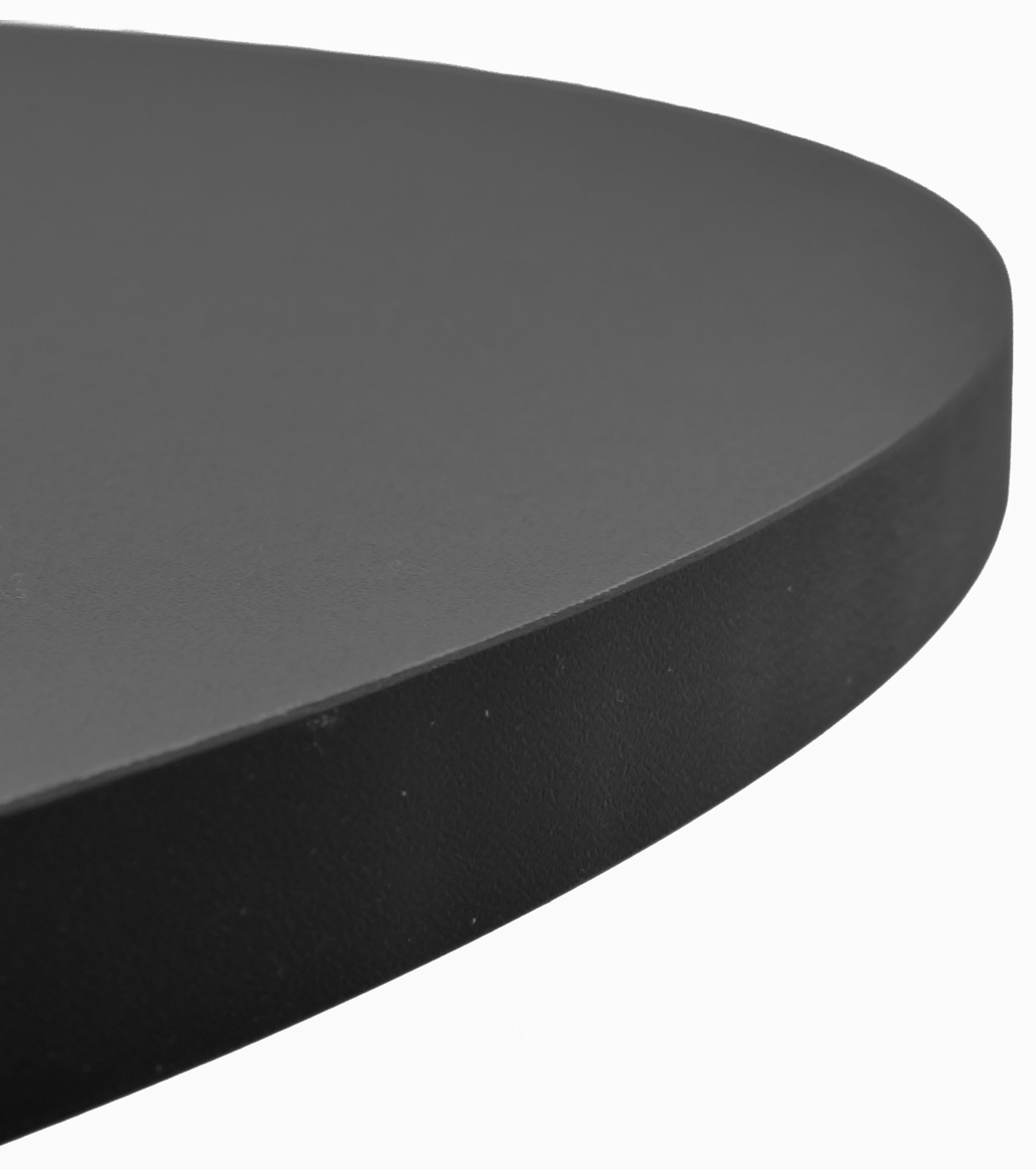 Runder Esstisch Diciffy 100 cm, schwarz furniert