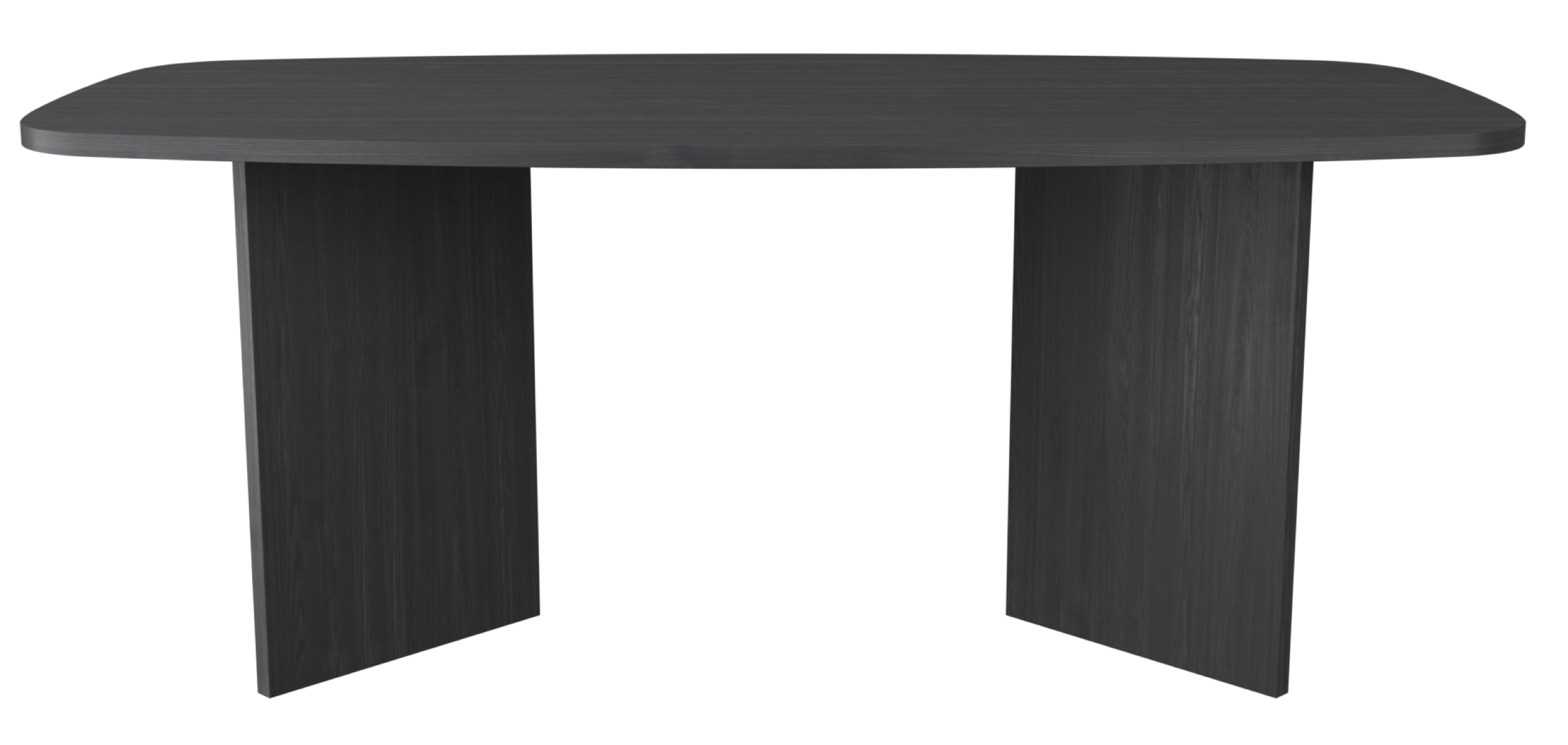 Esstisch Piano 190 cm Esche Prestige Schwarz