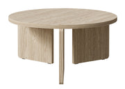 Runder Couchtisch Preffines 85 cm geölte Eiche