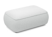 Ovo Hocker grau Bouclé
