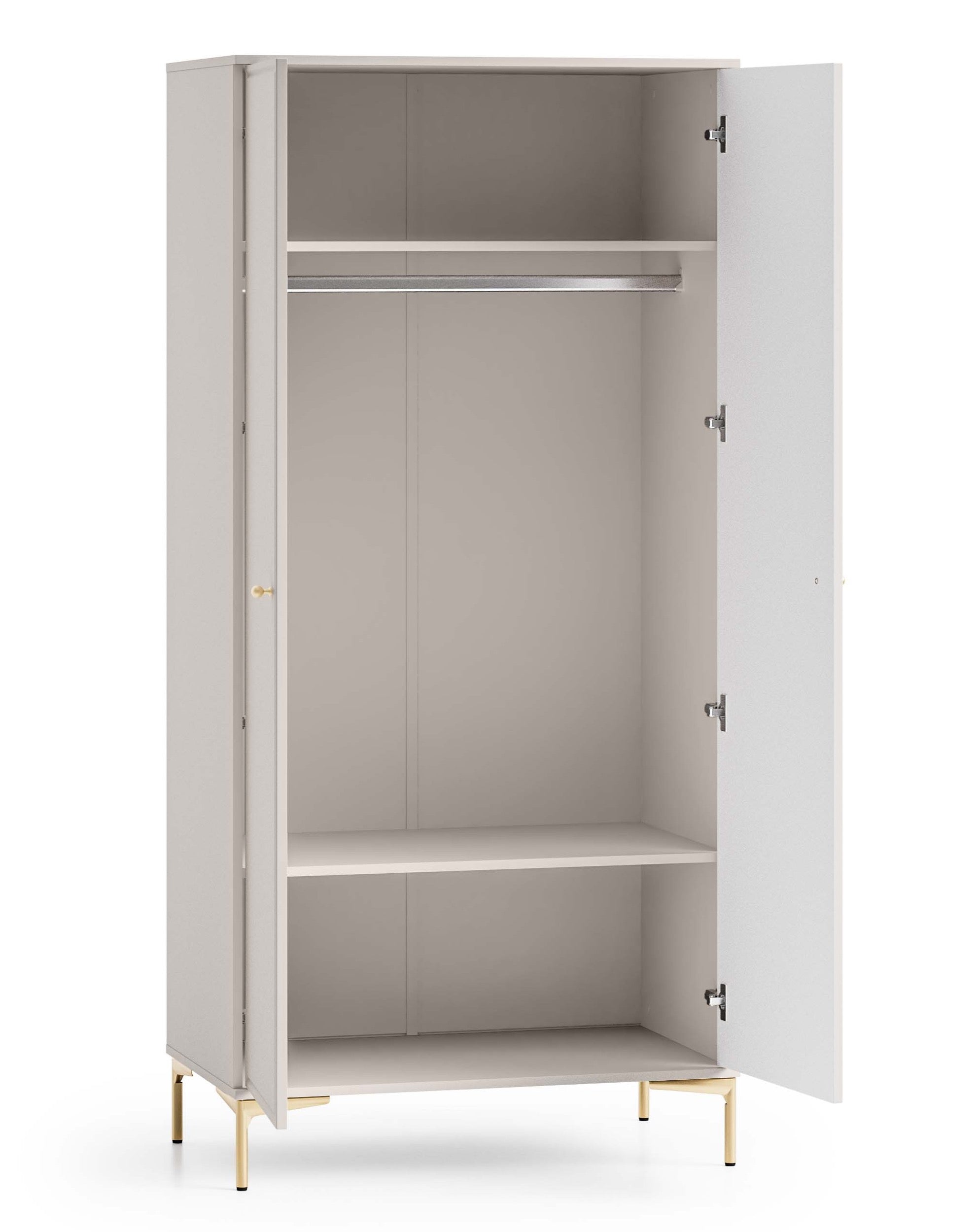 Zweiflügeliger Schrank Sandro 89 cm Kaschmir
