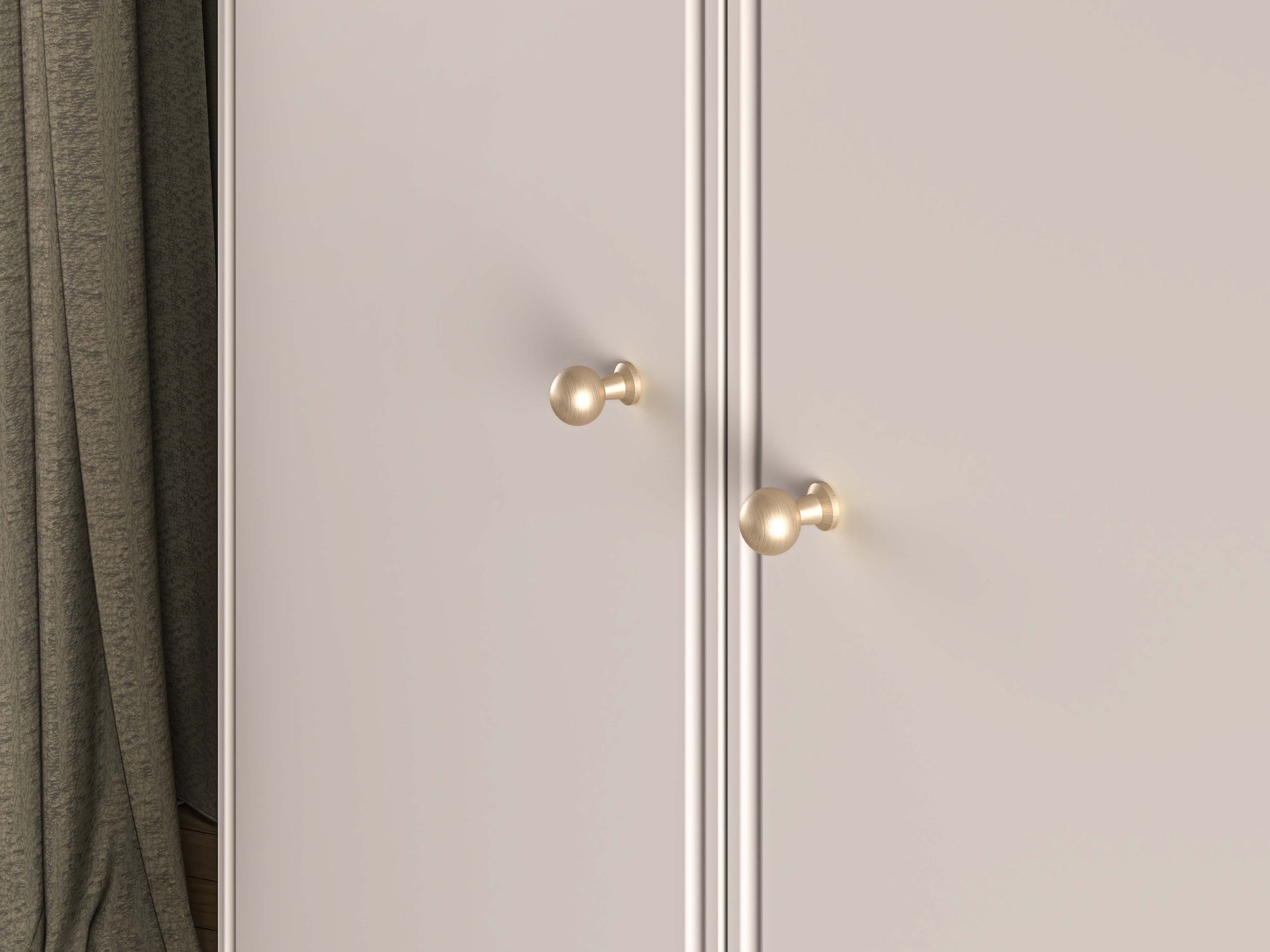 Zweiflügeliger Schrank Sandro 89 cm Kaschmir