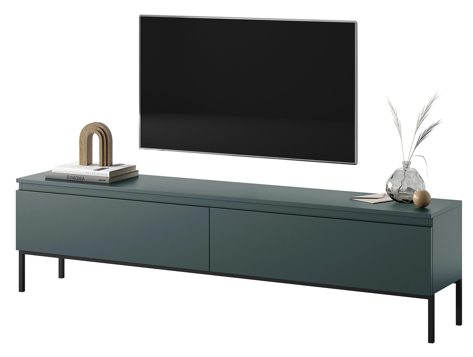 TV-Schrank Bemmi 175 cm Dunkelgrün