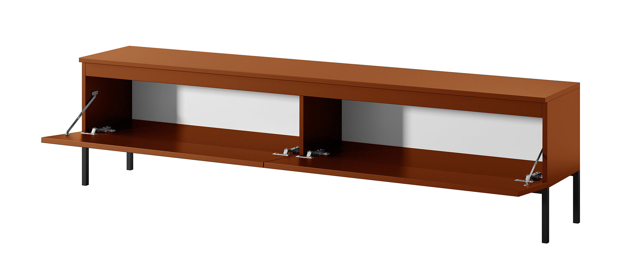TV-Schrank Bemmi 175 cm Ziegelrot