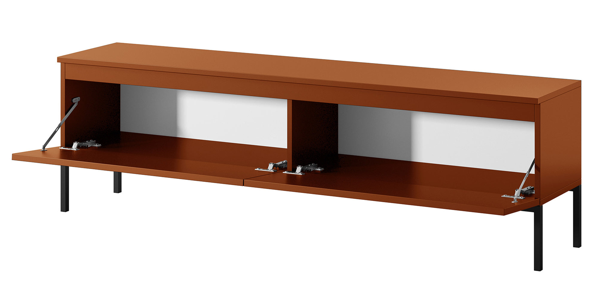 TV-Schrank Bemmi 150 cm Ziegelrot