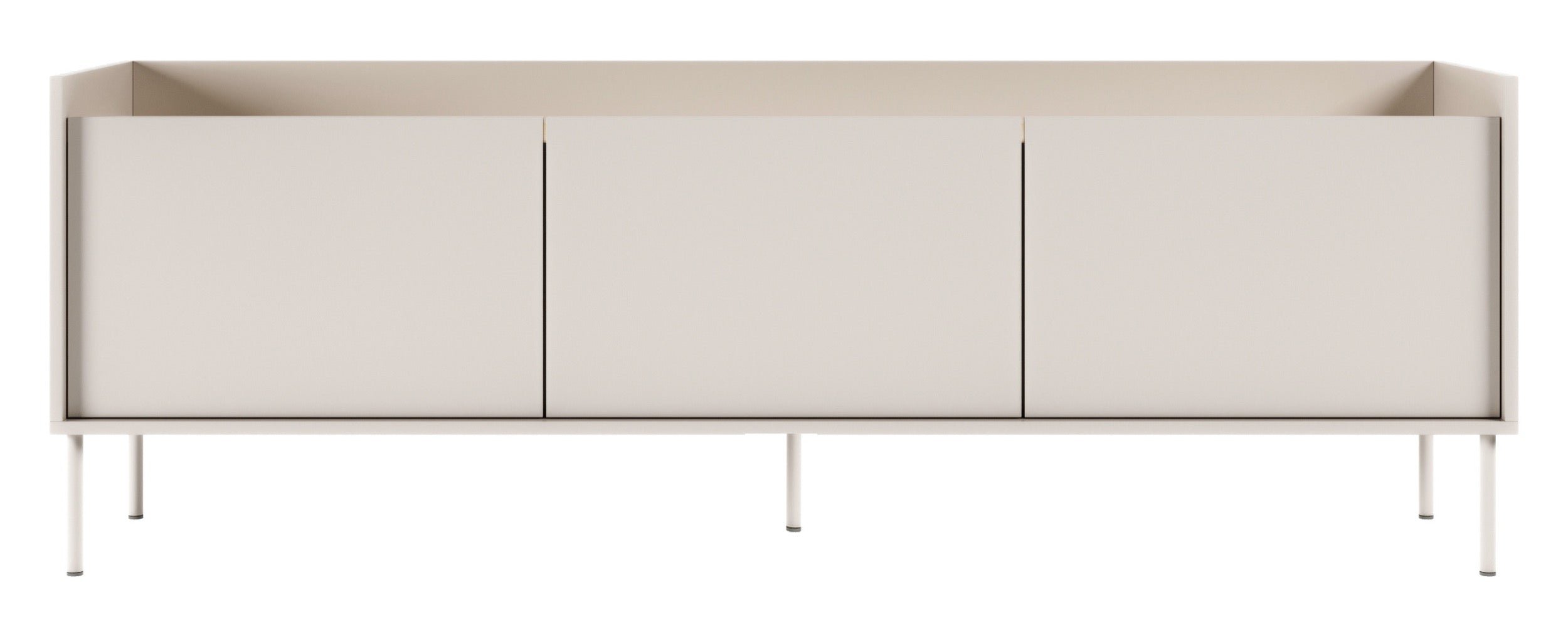 TV-Schrank Tovi, dreitürig, 175 cm, Kaschmir/Lindberg-Eiche