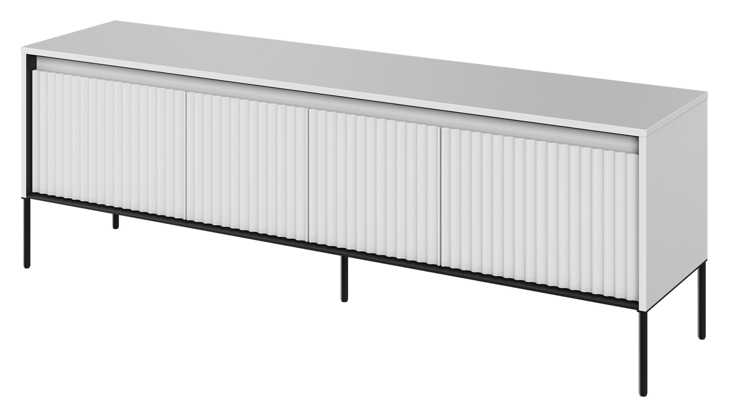 TV-Schrank Trend 167 cm mit LED Weiß