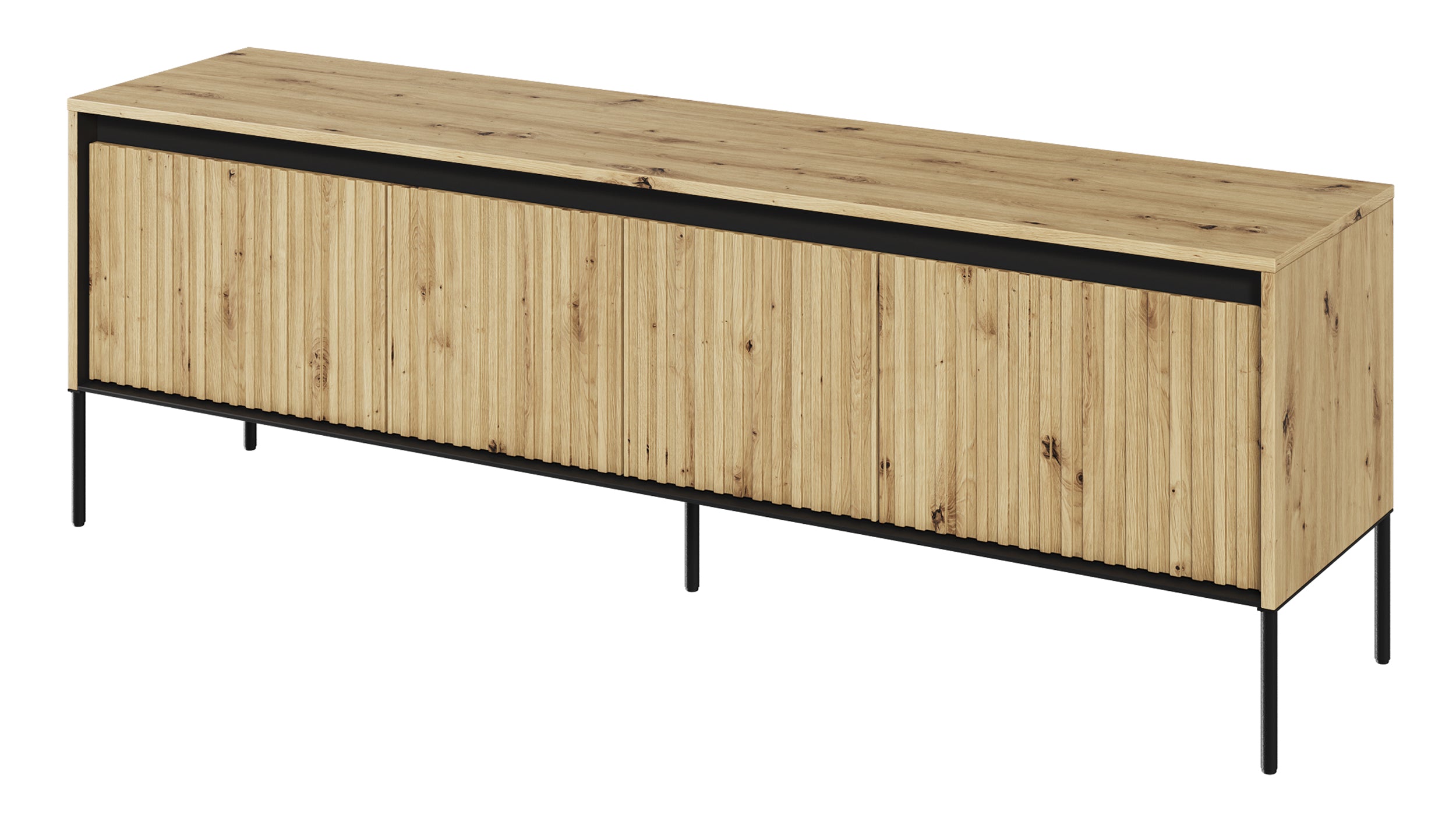 TV-Schrank Trend 167 cm mit LED Artisan Eiche