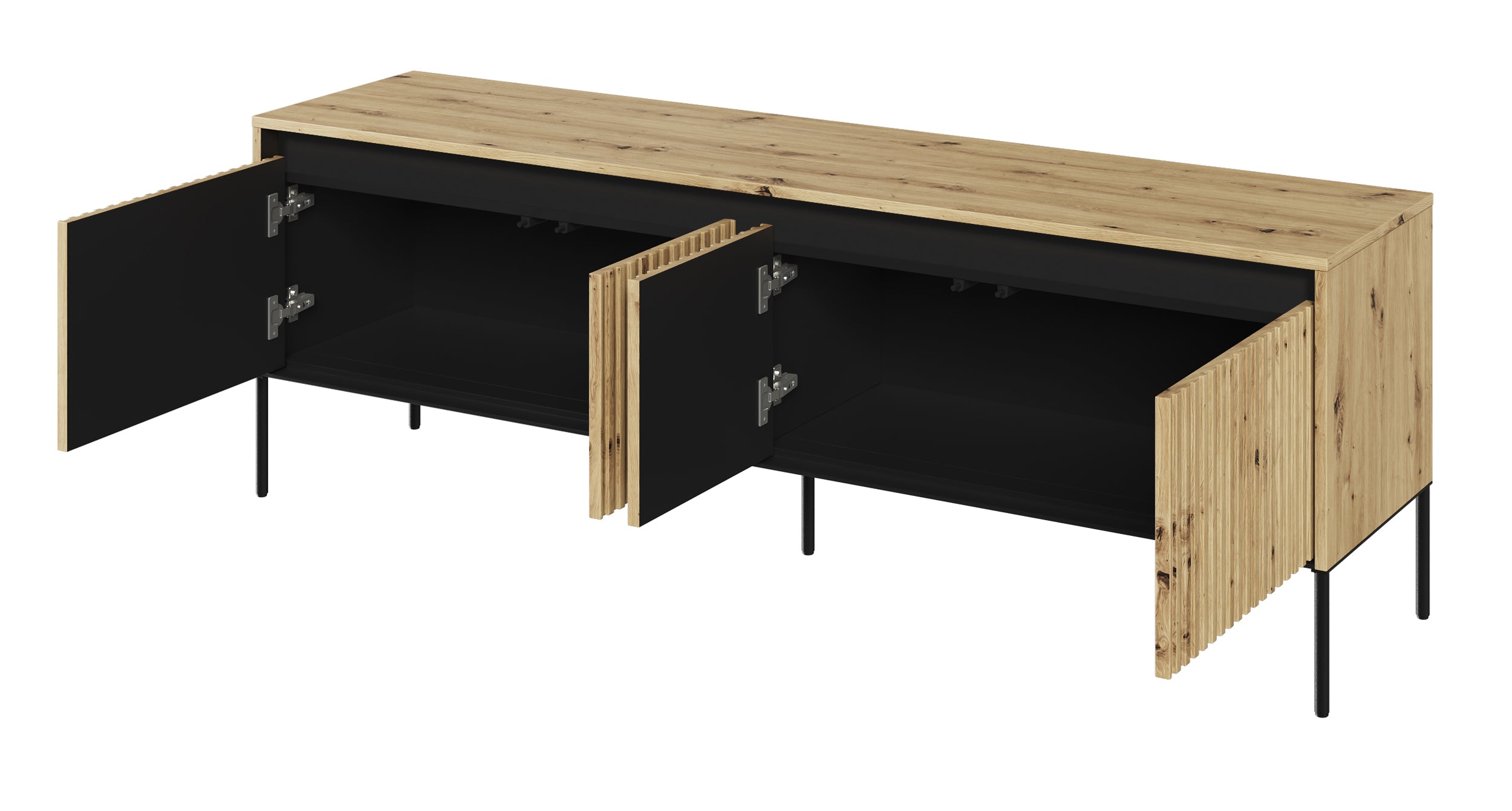 TV-Schrank Trend 167 cm mit LED Artisan Eiche