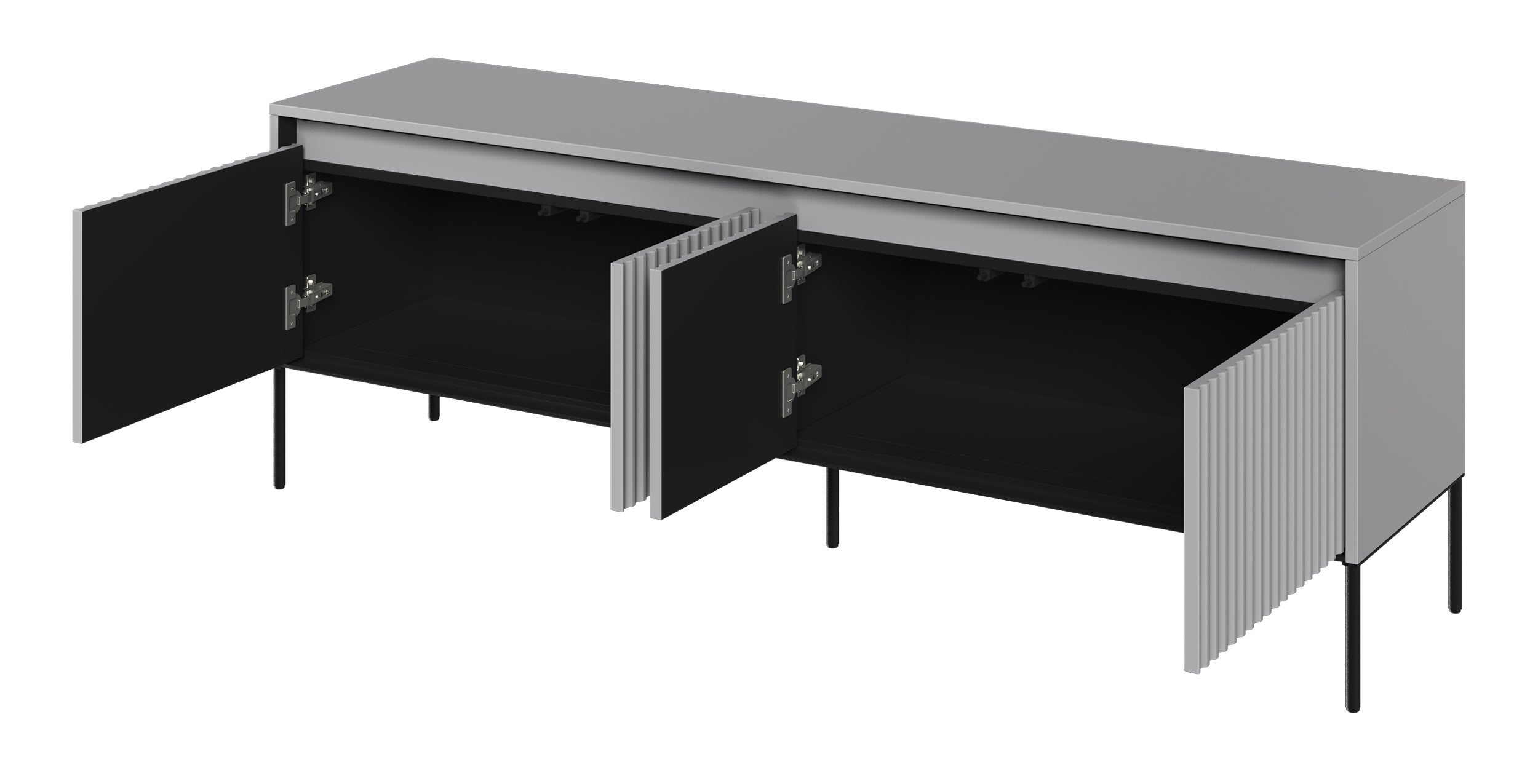 TV-Schrank Trend 167 cm mit LED Grau