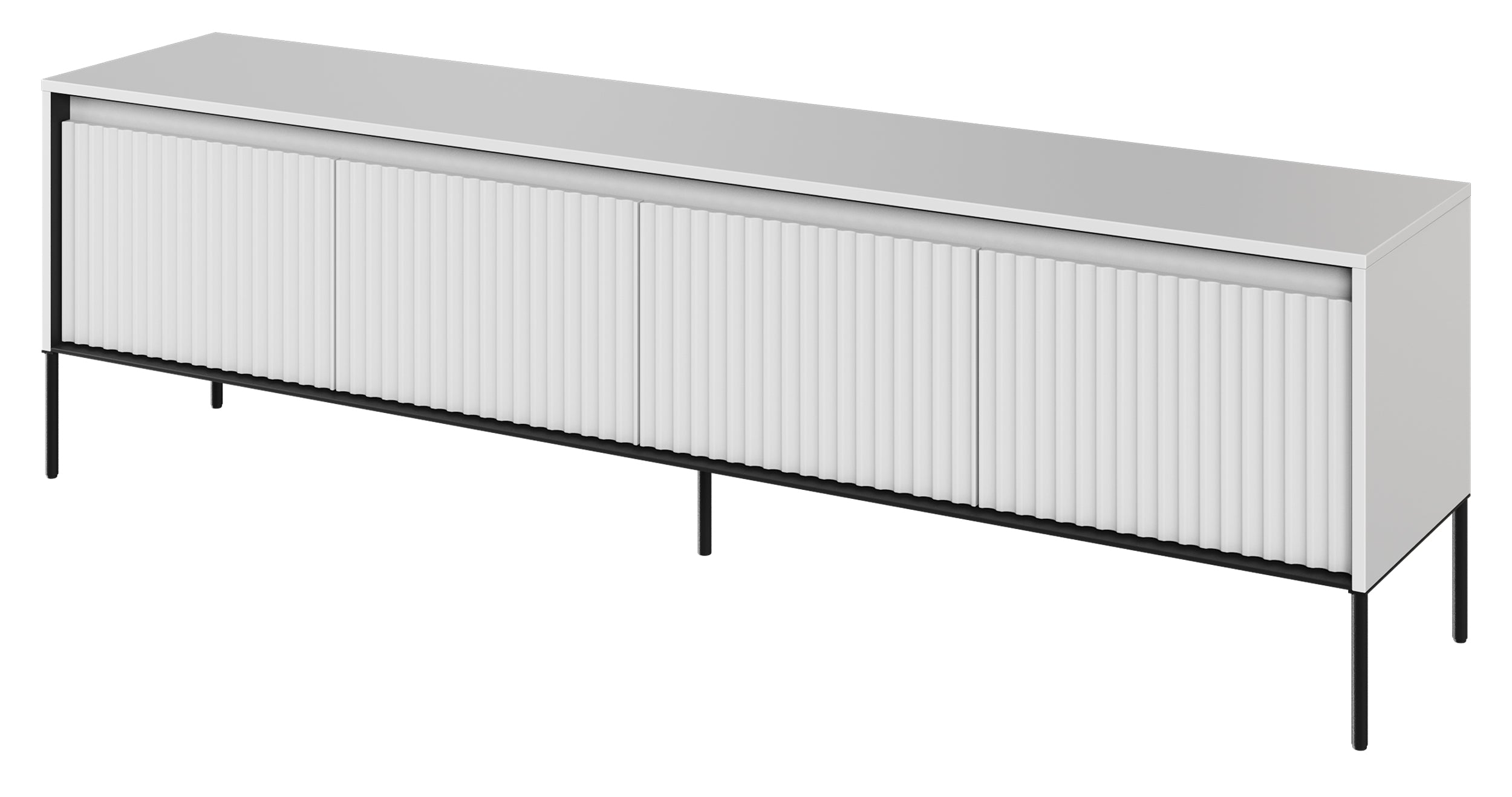 TV-Schrank Trend 193 cm mit LED Weiß