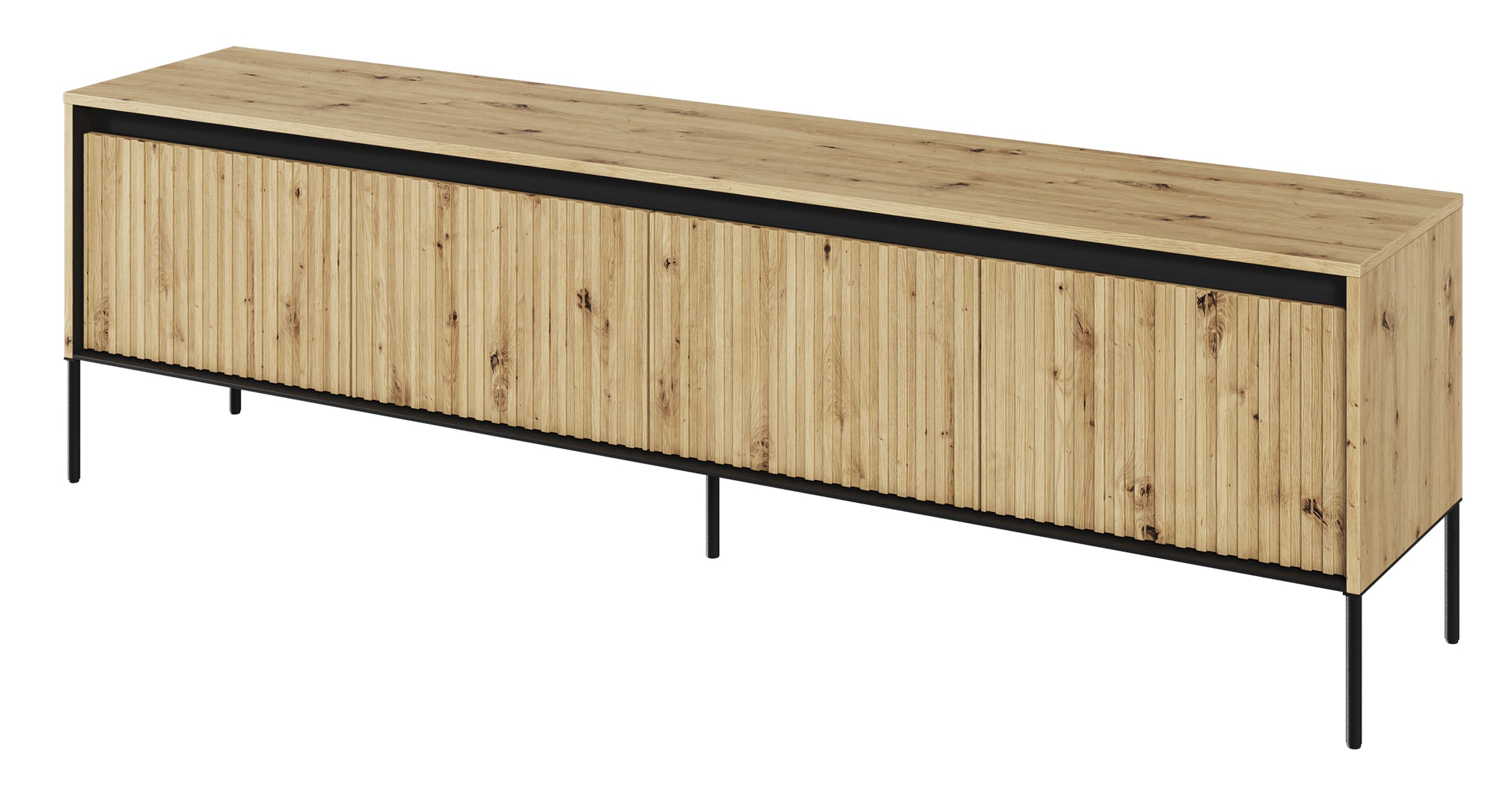 TV-Schrank Trend 193 cm mit LED Artisan-Eiche