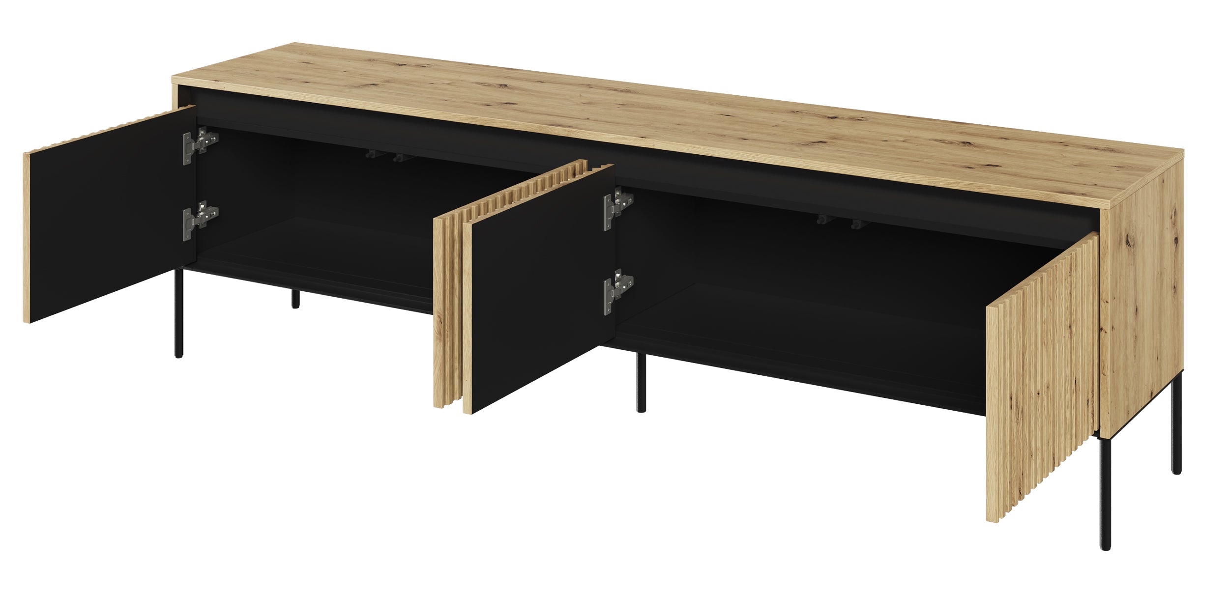 TV-Schrank Trend 193 cm mit LED Artisan-Eiche