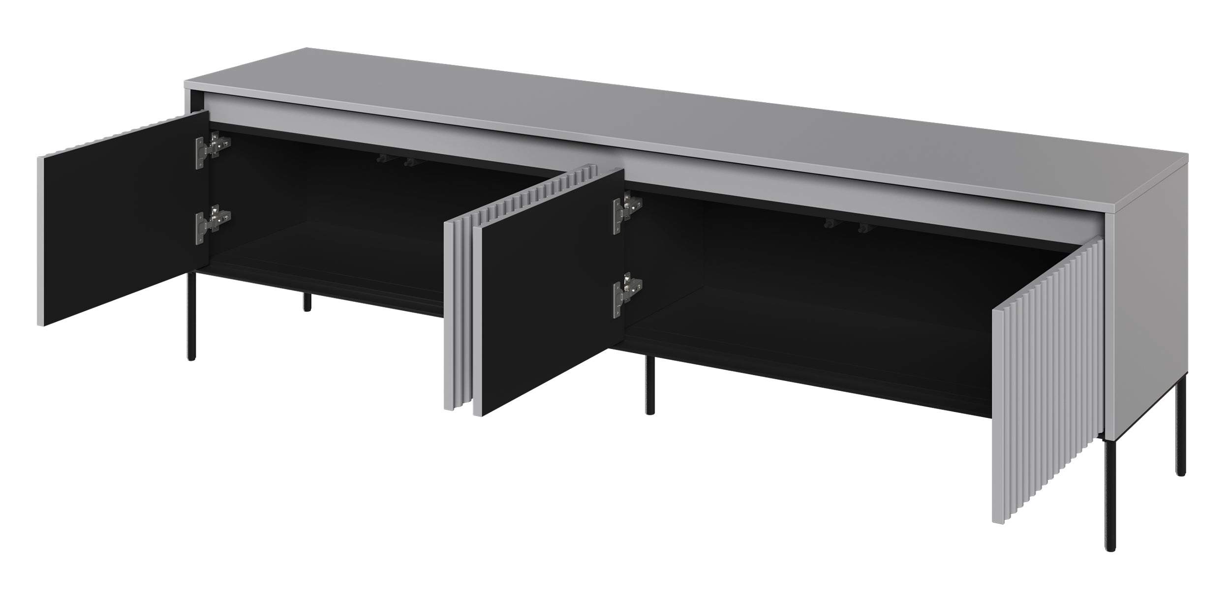 TV-Schrank Trend 193 cm mit LED Grau