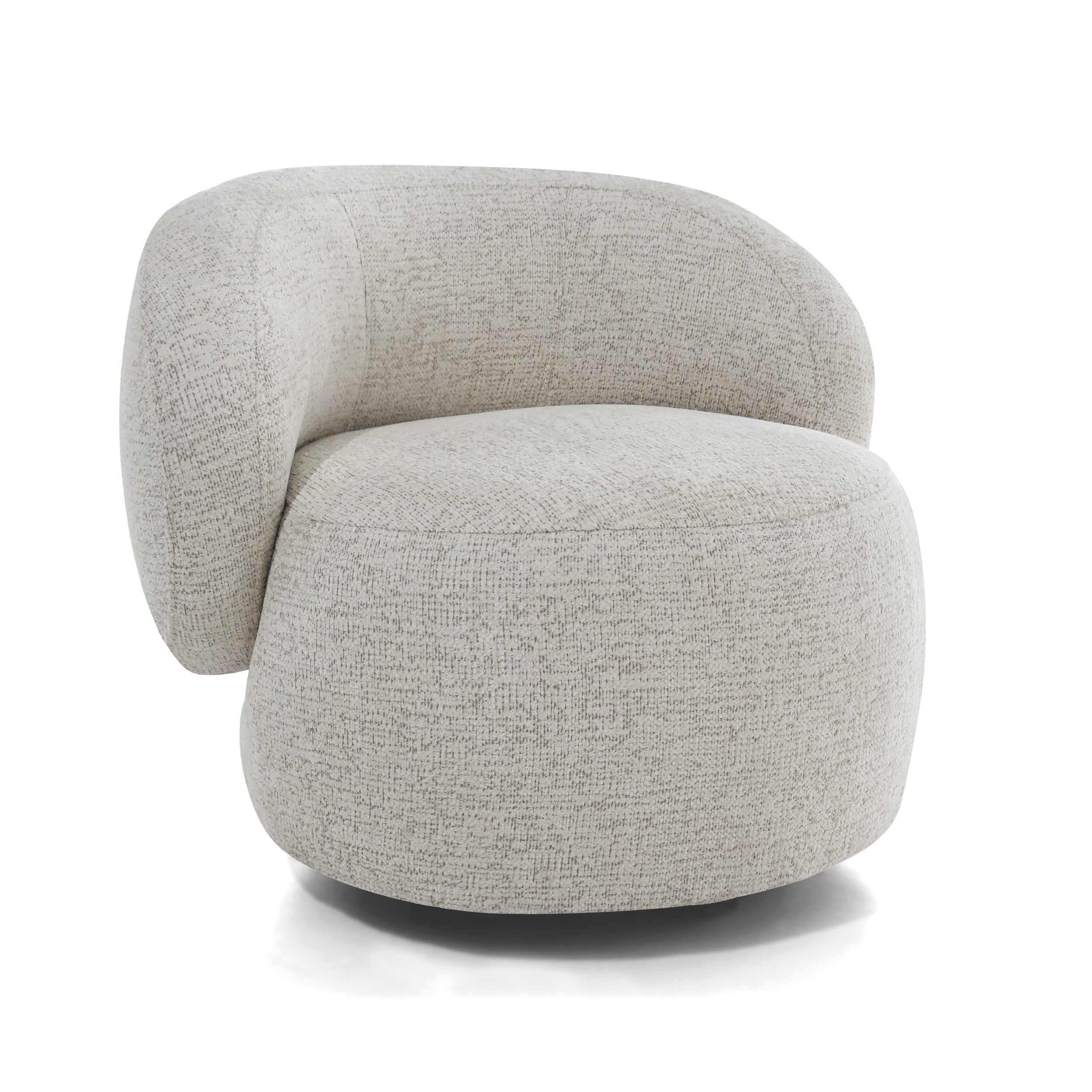 Drehstuhl Timmi hellbeige Chenille