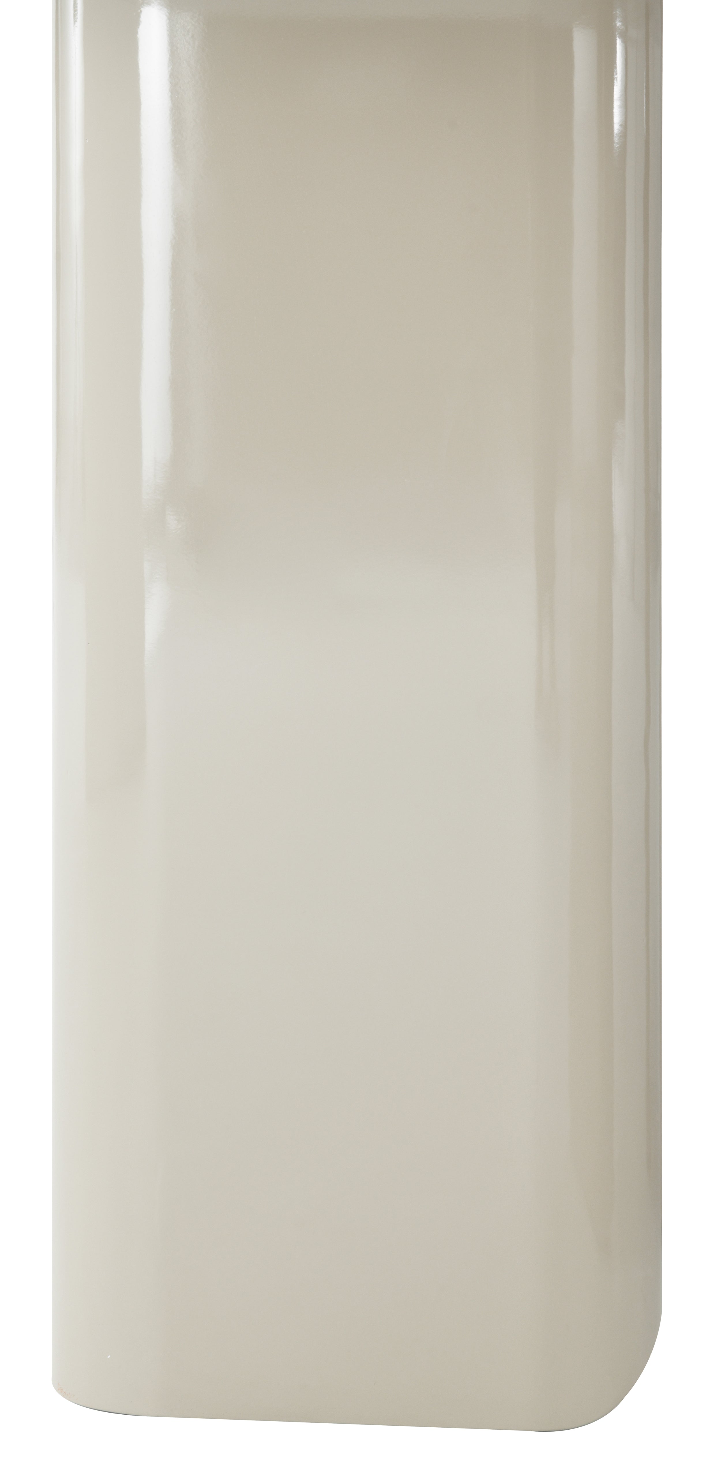 Esstisch Plowles Durchmesser 120 cm Beige Hochglanz