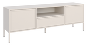 Velveto TV-Schrank, zweiflügelig mit Schublade und Nische, 160 cm, Kaschmirfarben