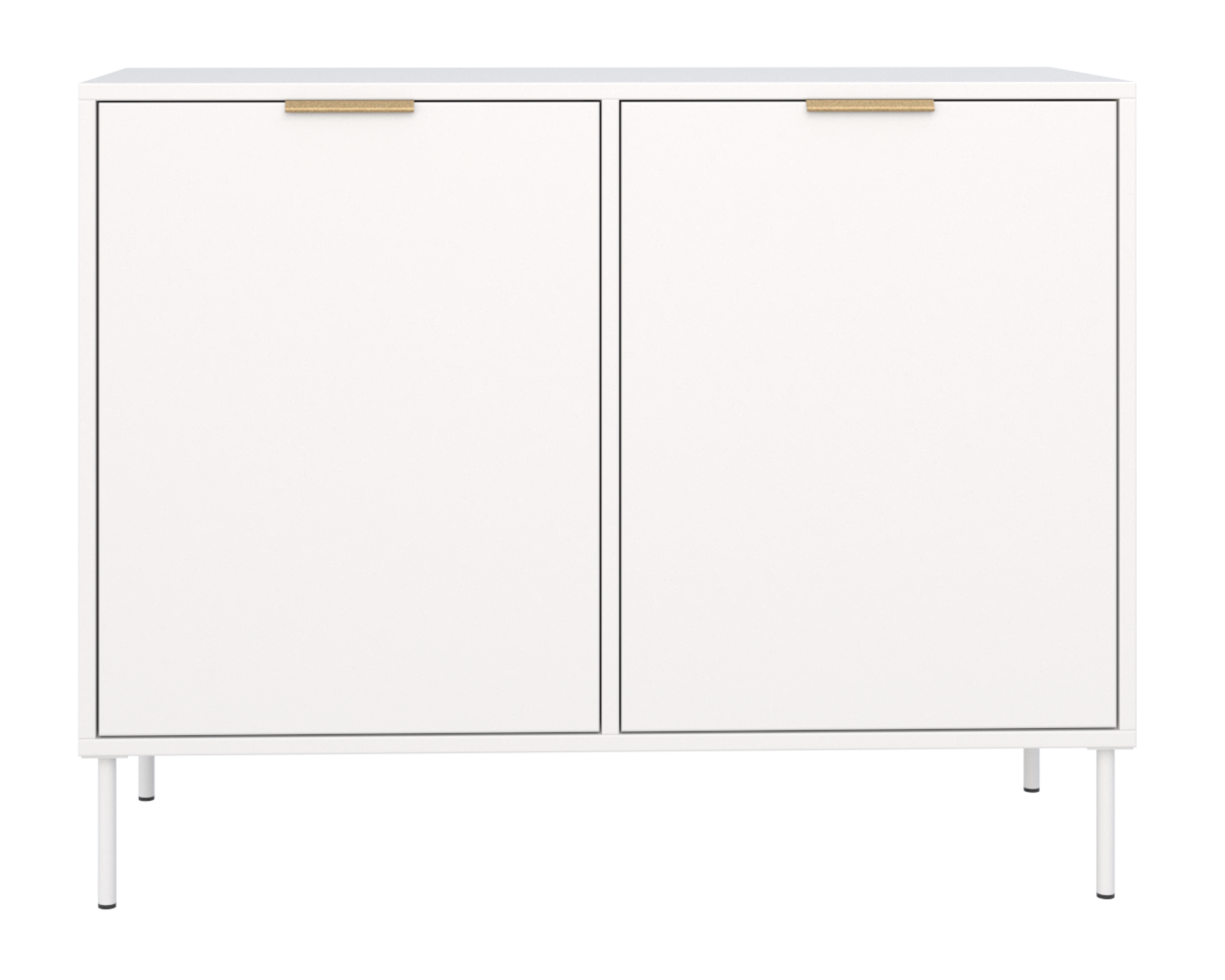 Zweittürige Kommode Vena 100 cm weiß