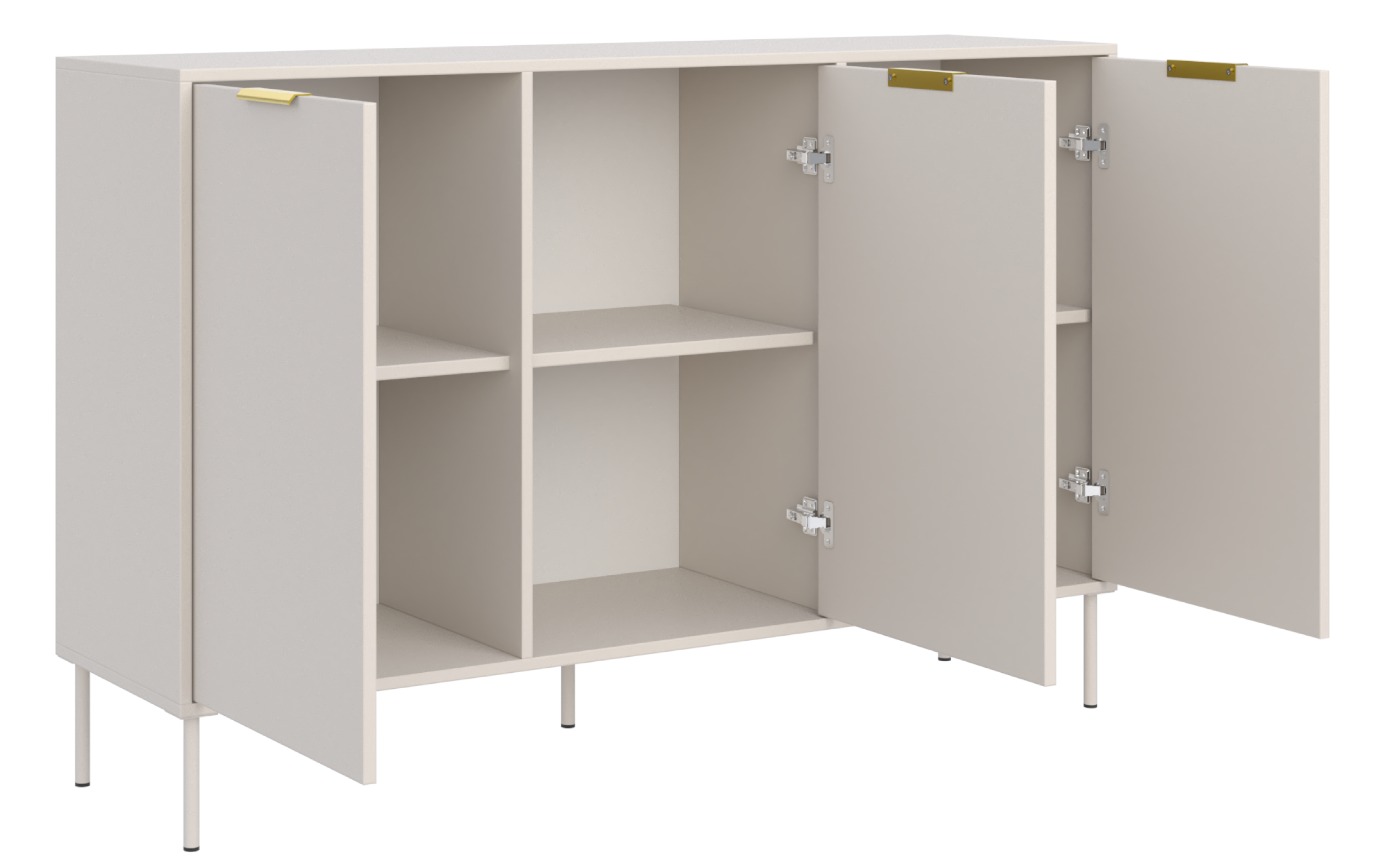 Drehtürenschrank Vena 150 cm Kaschmir