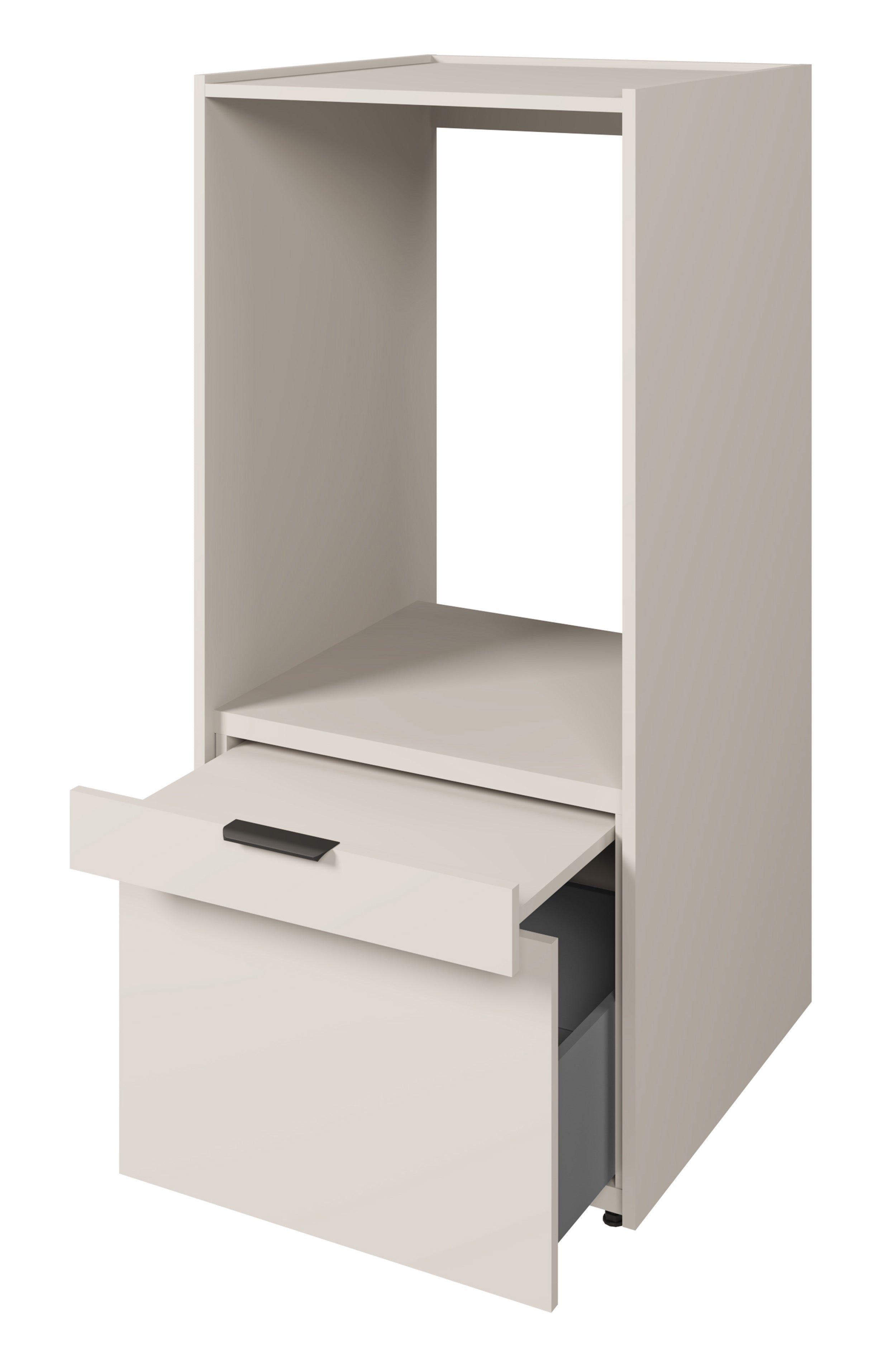 Waschmaschinenschrank Andiamo mit Schublade und Kaschmir-Regal