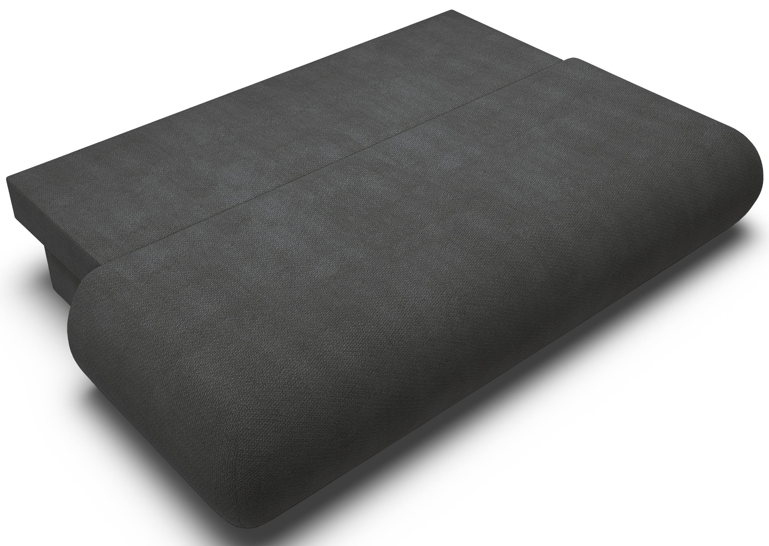 Dreisitziges ausklappbares Sofa Armone in Graphit Chenille