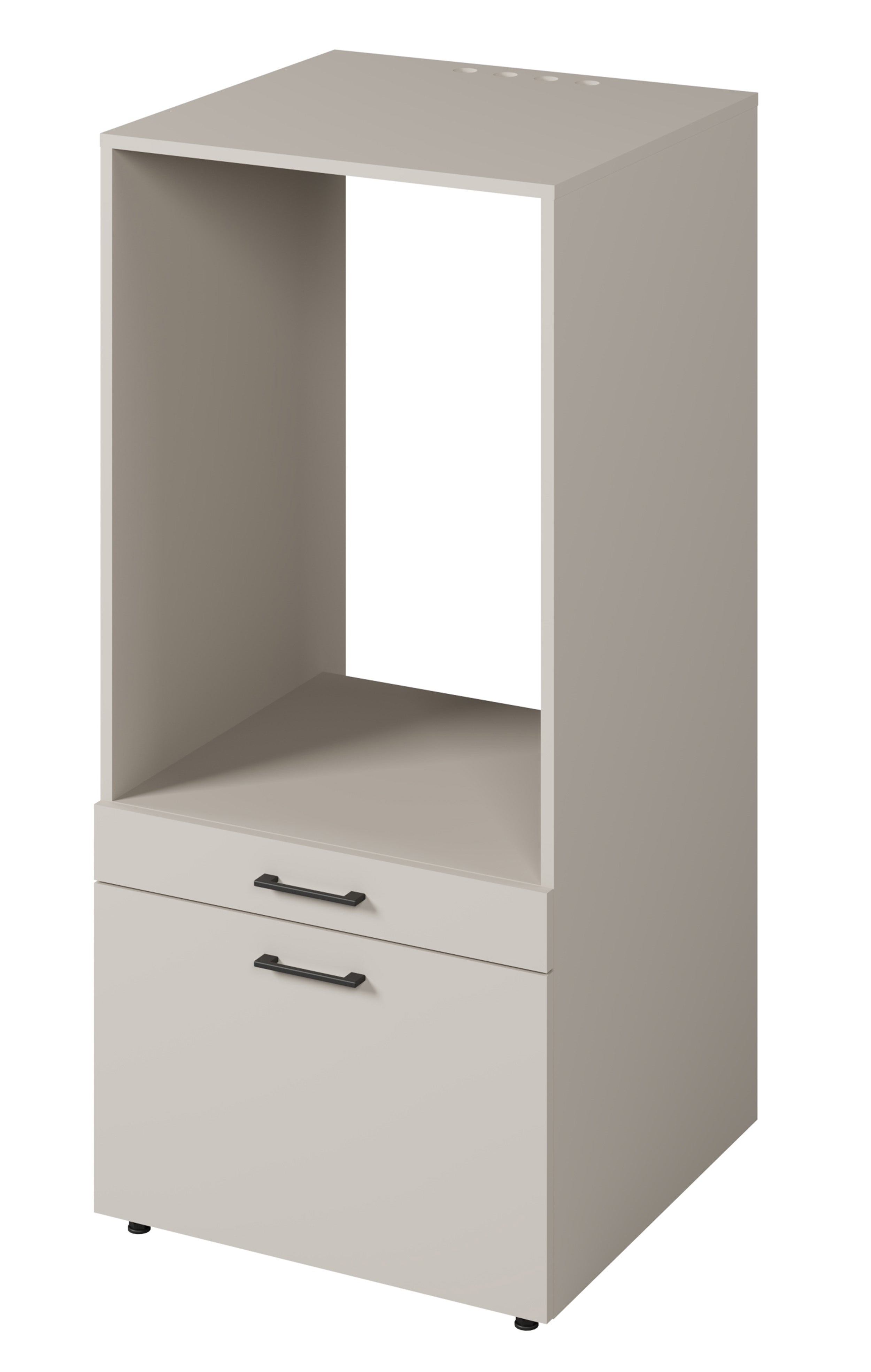 Waschmaschinenschrank Aza mit Schublade und Kaschmir-Regal