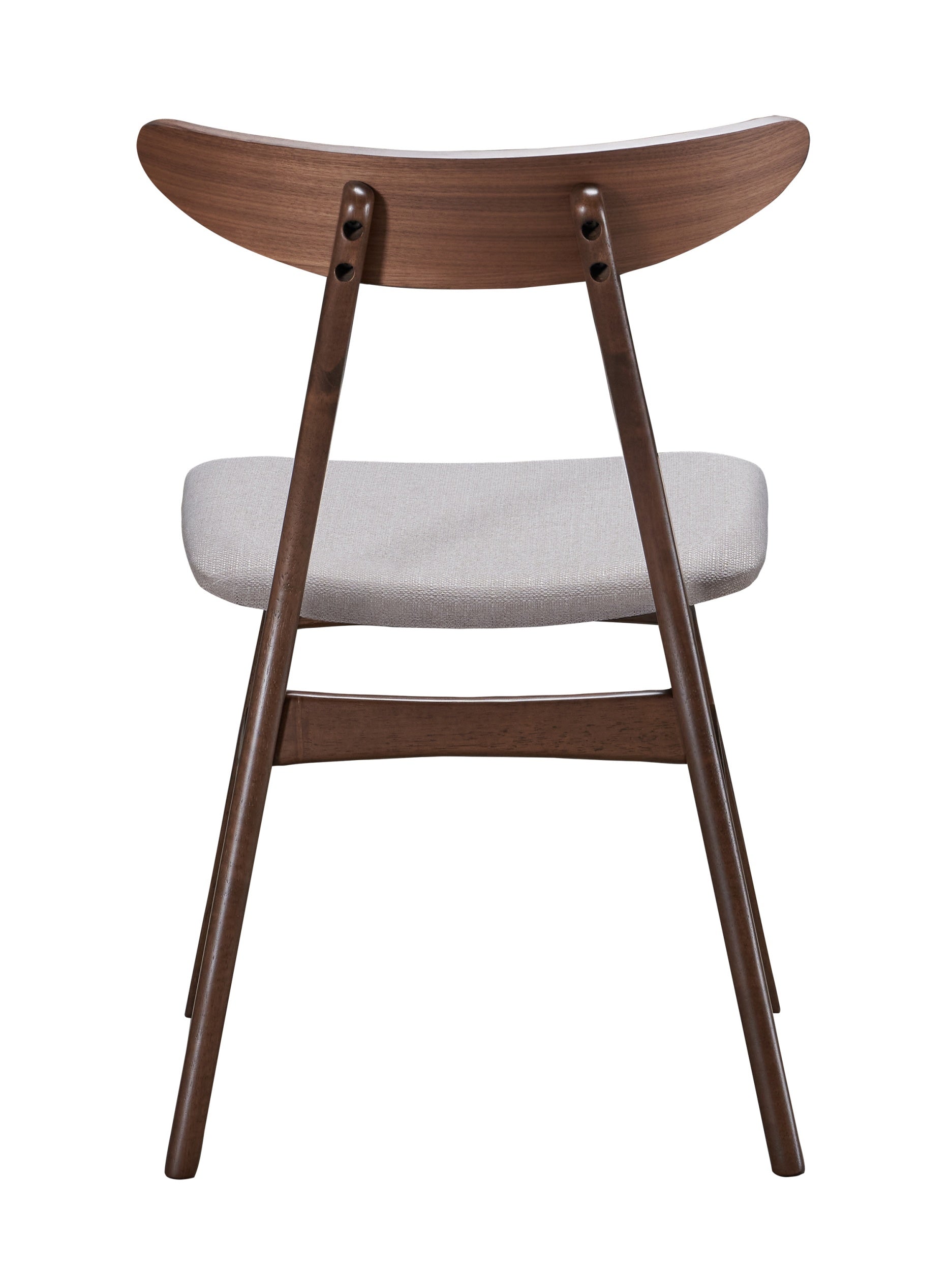 Holzstuhl Gooddly Nussbaum/Beige