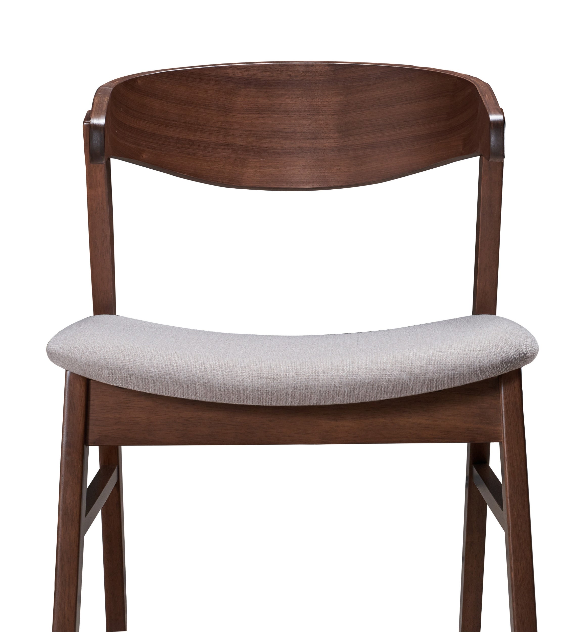 Holzstuhl Panize Nussbaum/Beige