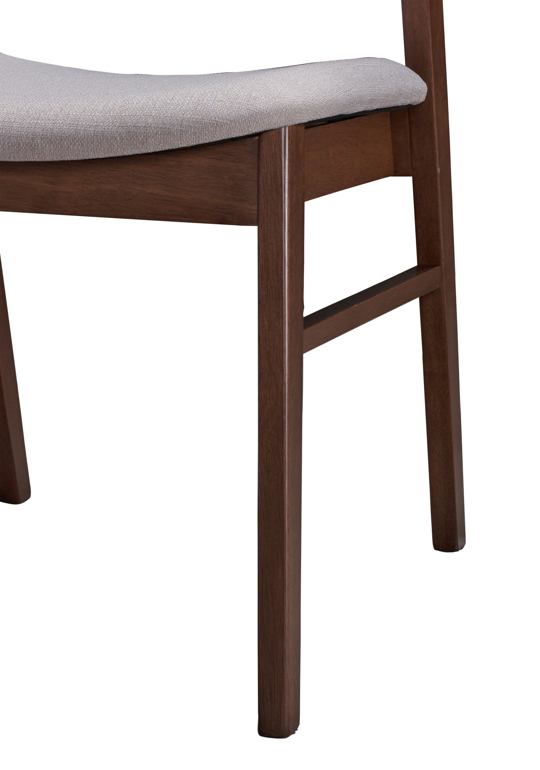 Holzstuhl Panize Nussbaum/Beige