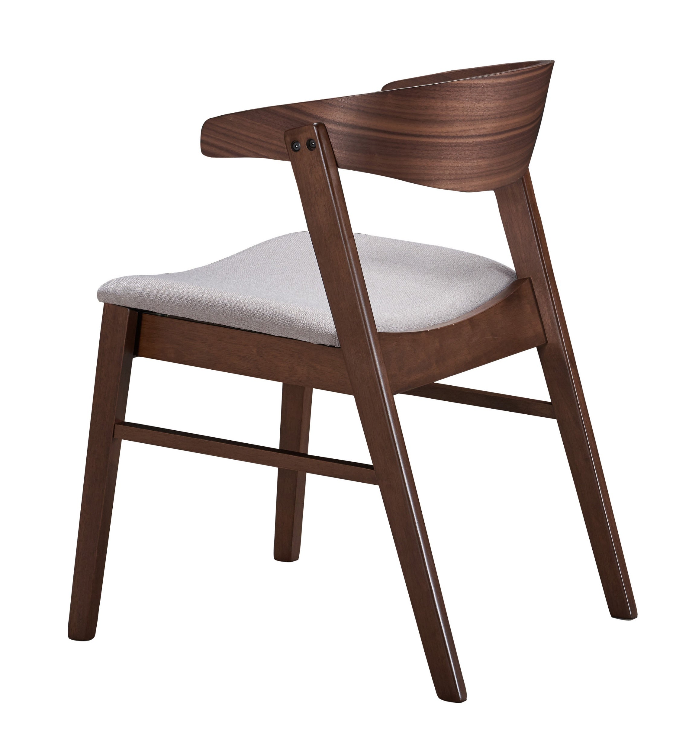 Holzstuhl Panize Nussbaum/Beige