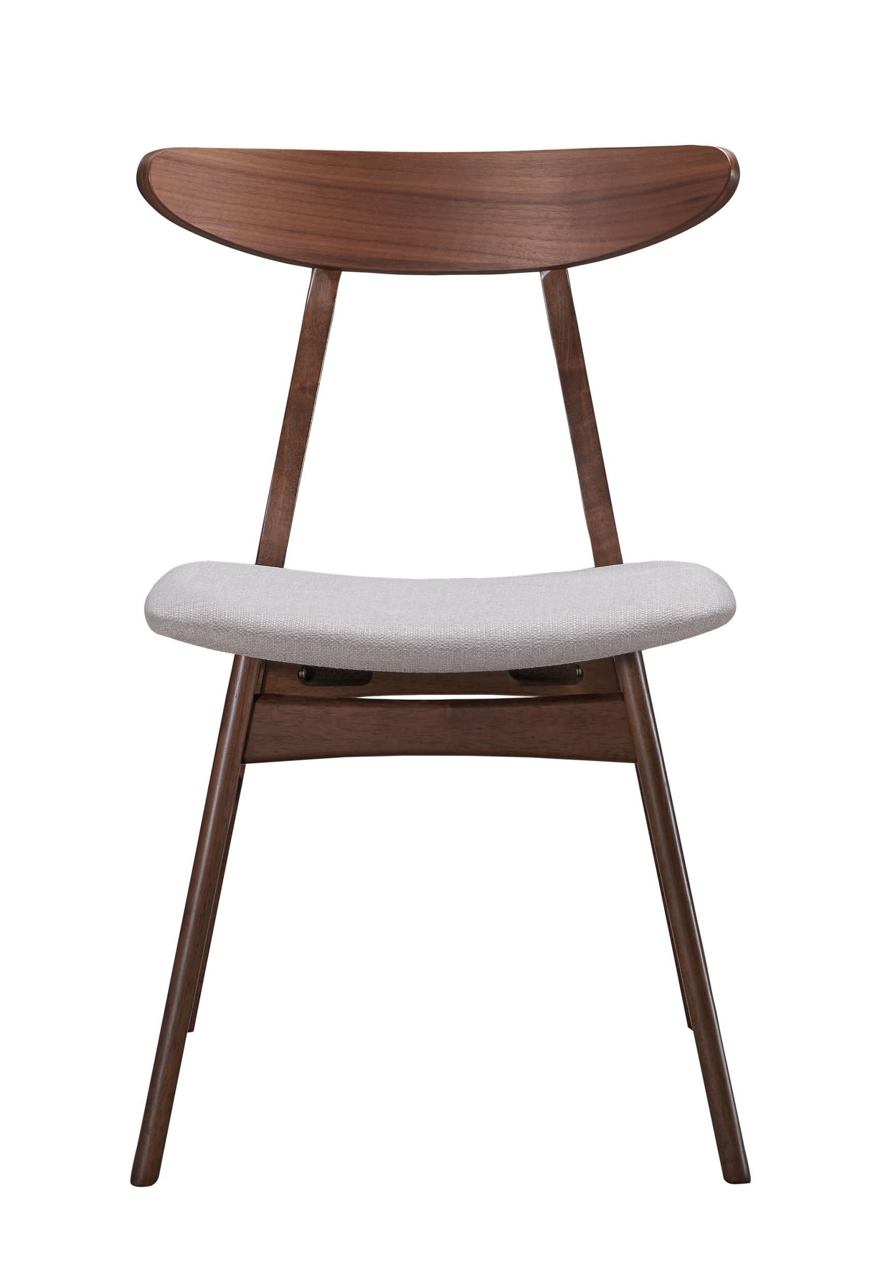 Holzstuhl Gooddly Nussbaum/Beige