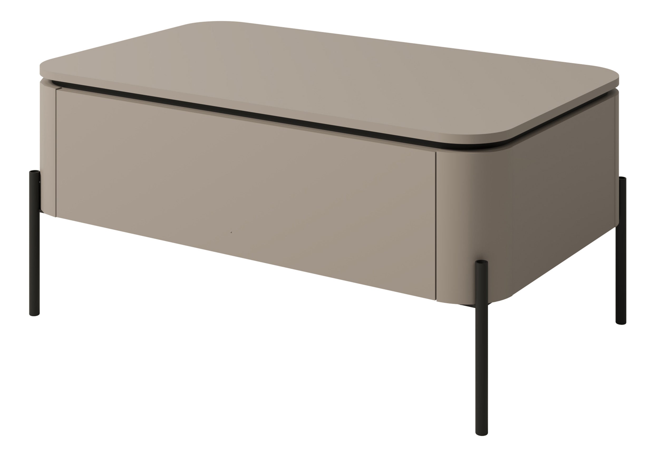 Calderis Couchtisch mit Schublade 98x60 cm Congo