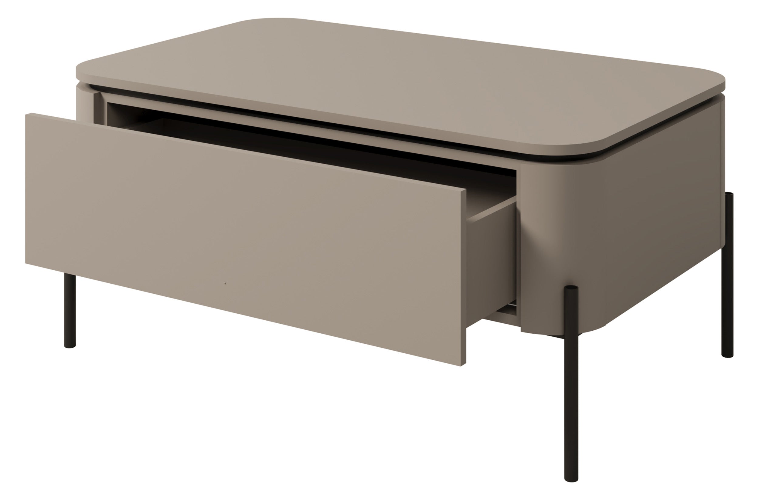 Calderis Couchtisch mit Schublade 98x60 cm Congo