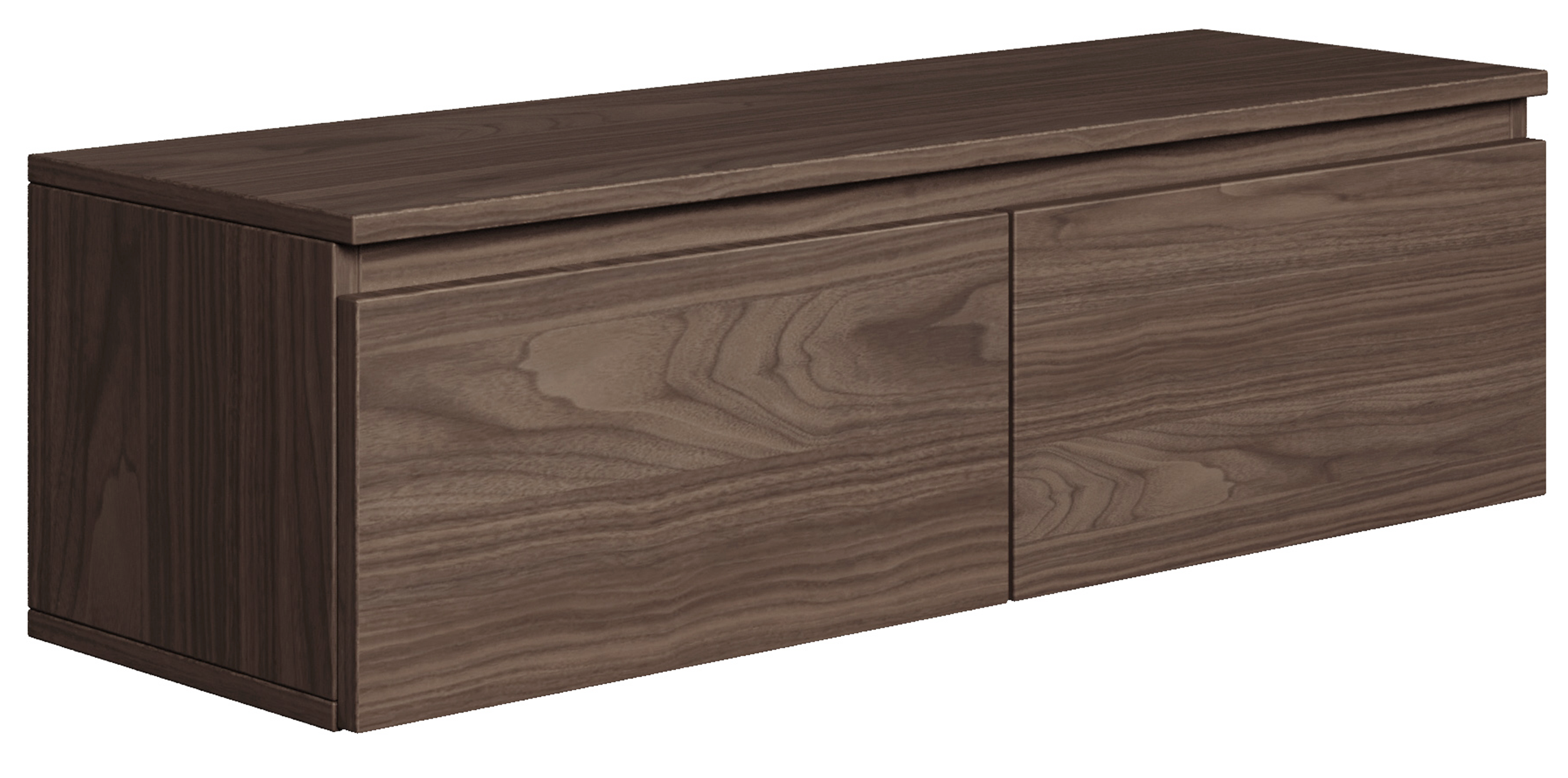 Hängender TV-Schrank Bemmi 100 cm Wisconsin-Nussbaum