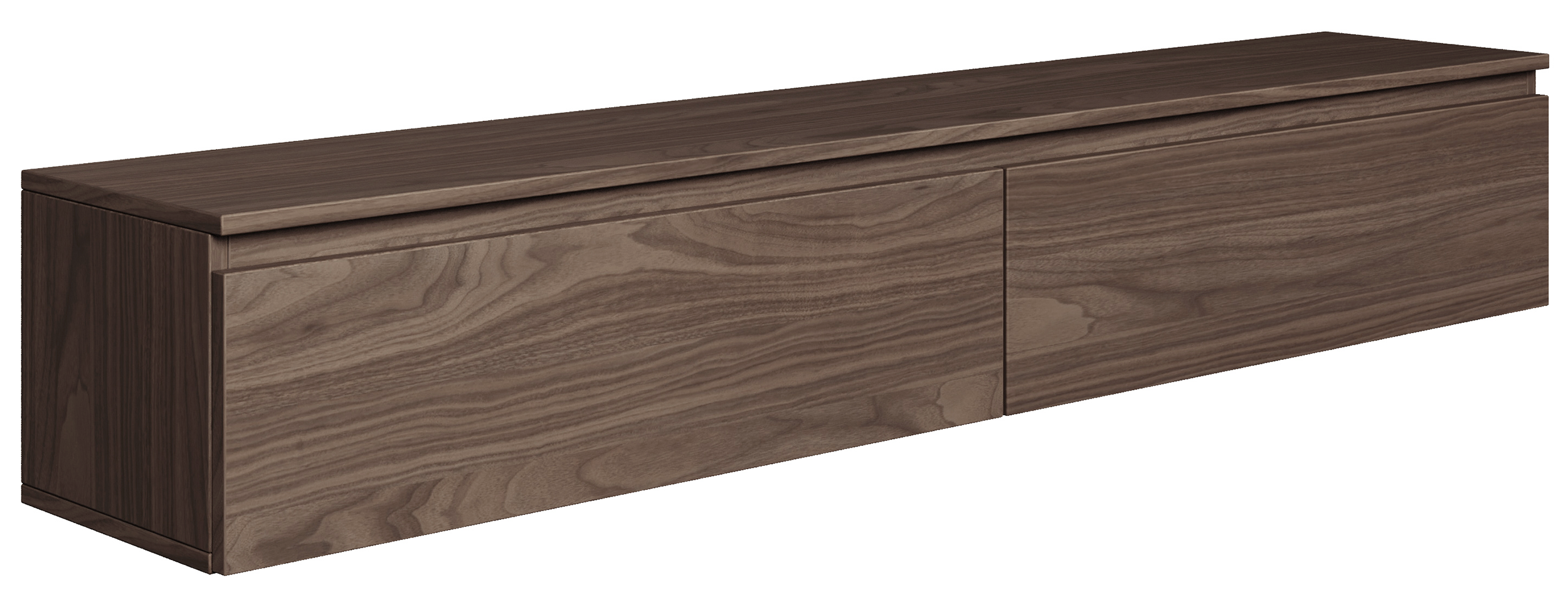 Hängender RTV-Schrank Bemmi 175 cm Wisconsin-Nussbaum
