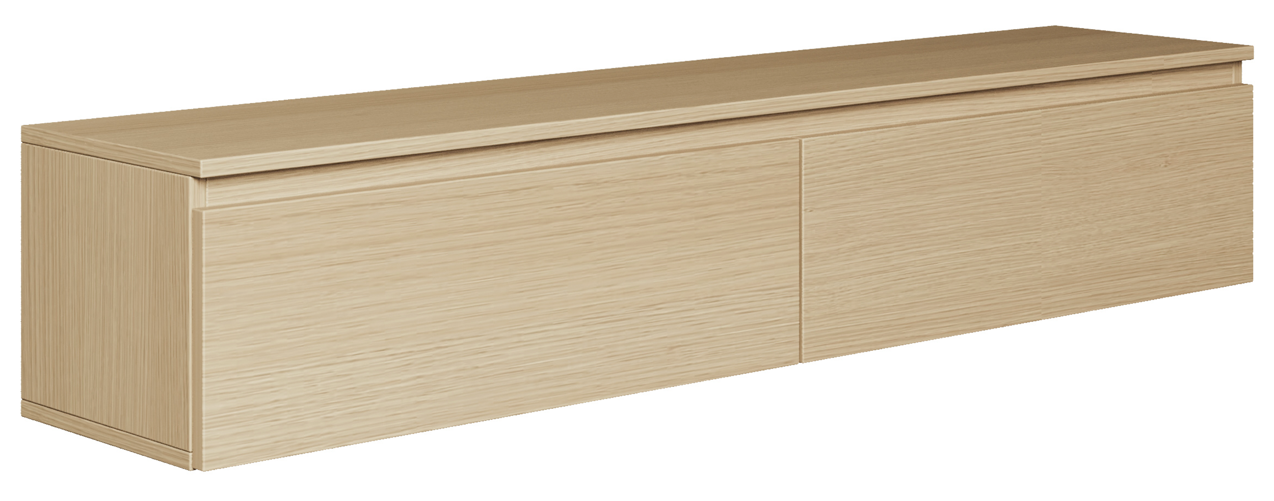 Hängender RTV-Schrank Bemmi 150 cm Lindberg-Eiche