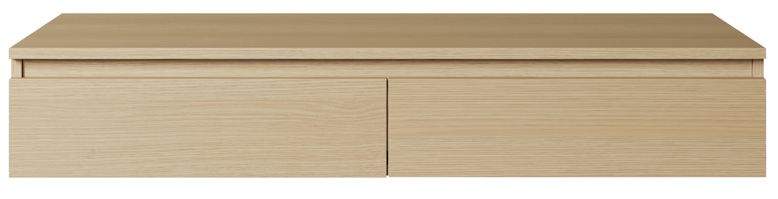 Hängender Schminktisch Bemmi mit Schubladen, 120 cm, Lindberg-Eiche