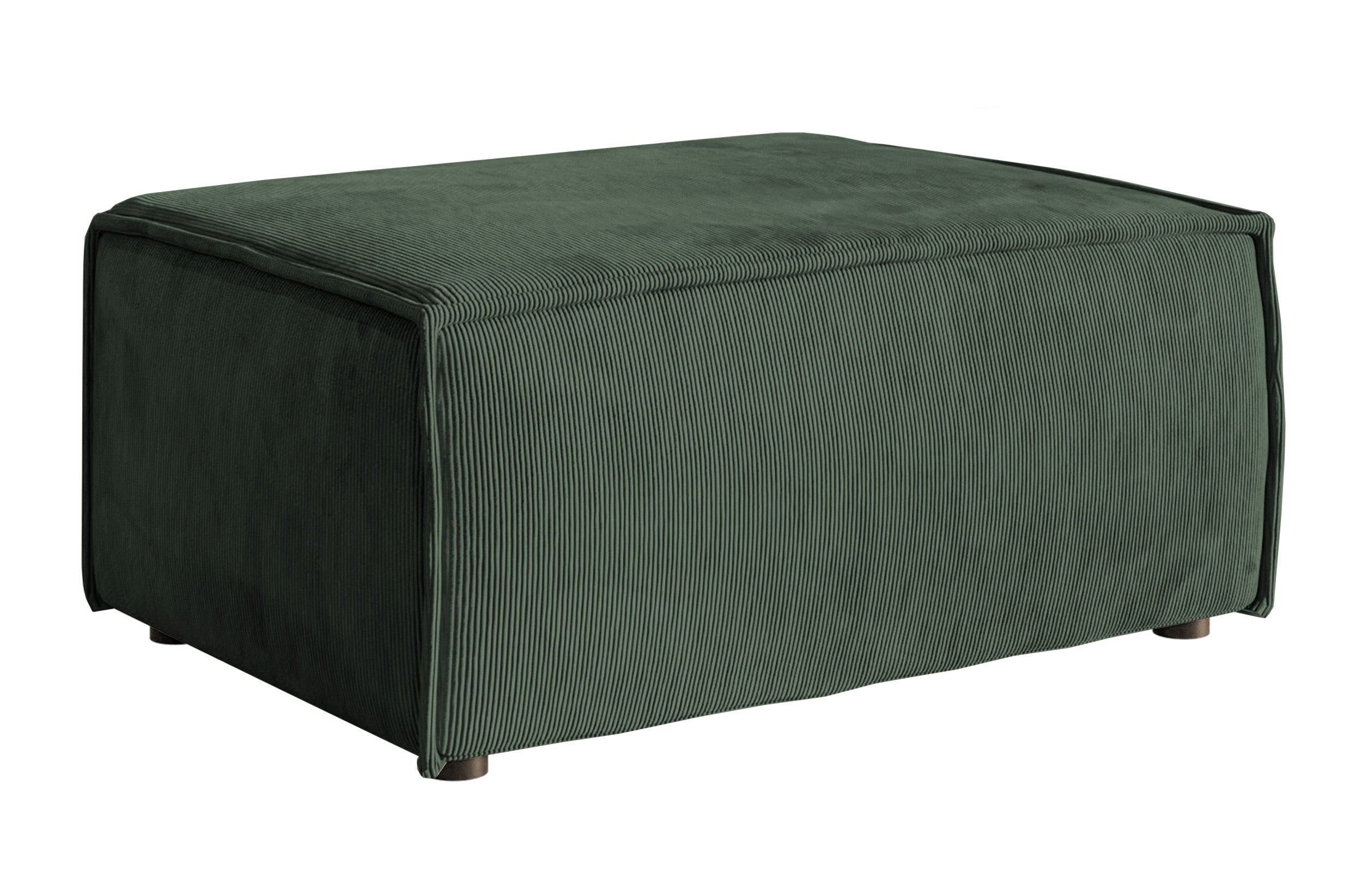 Sitzhocker Copertino 65x90 cm grün Cord